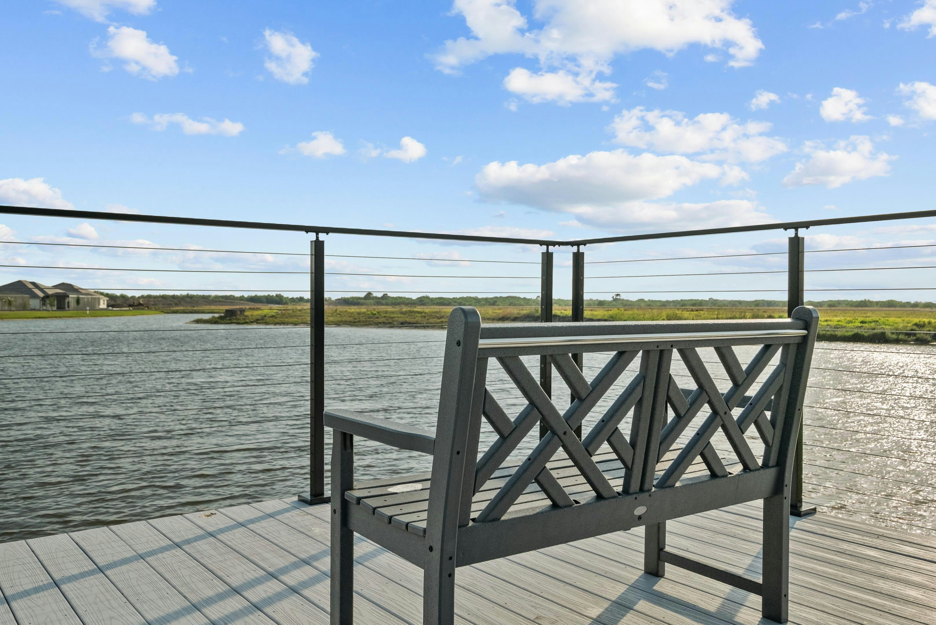 Lakefront Deck & Seating | Belterra Clubhouse