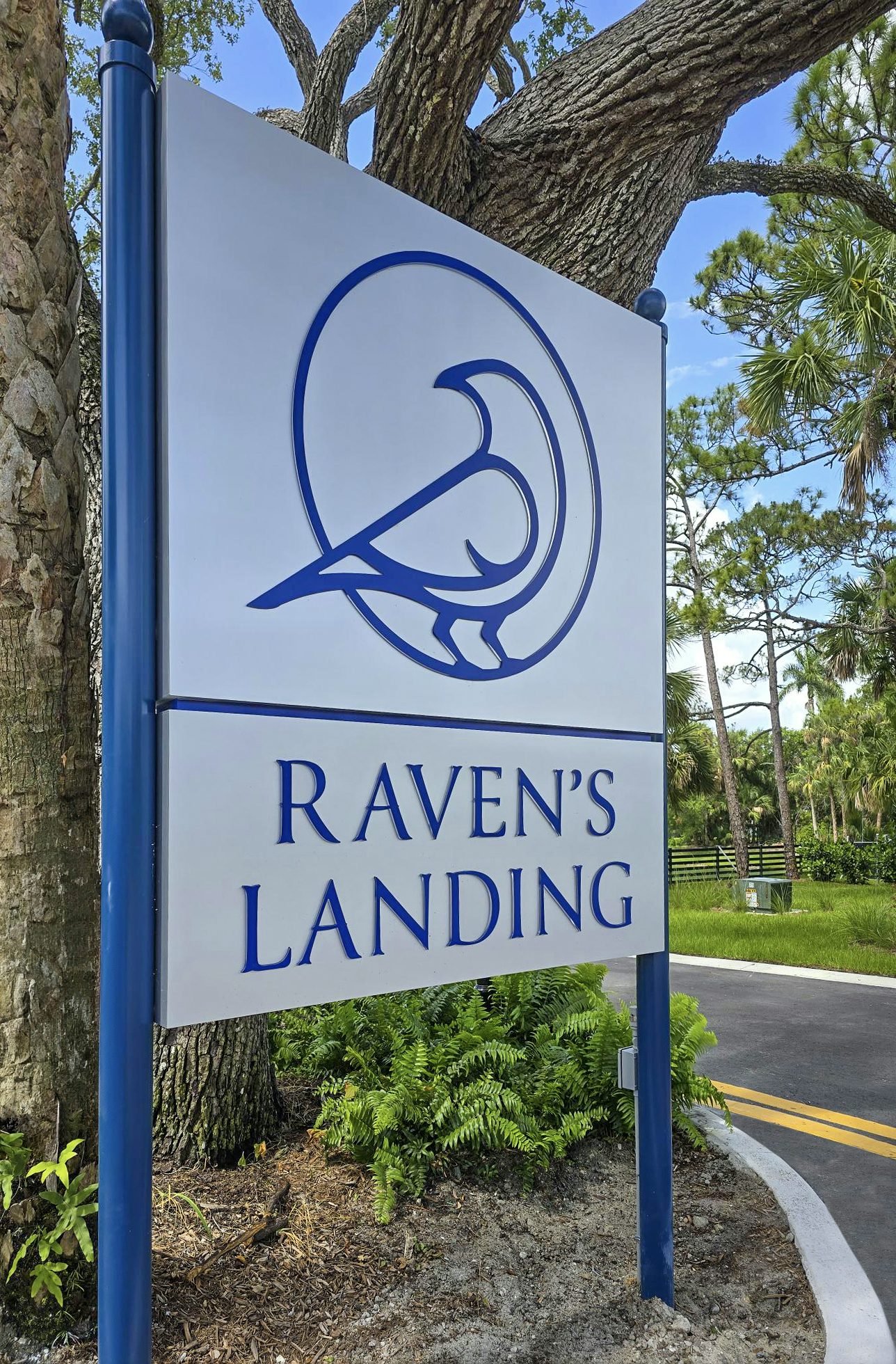 Entry Signage | Raven's Landing