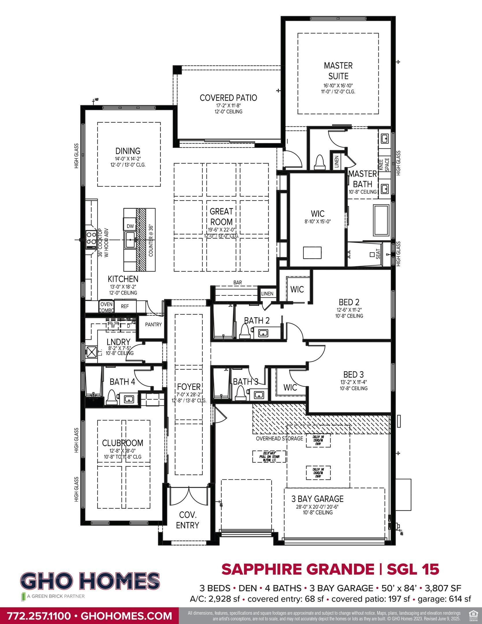 Sapphire Grande 15 Floorplan