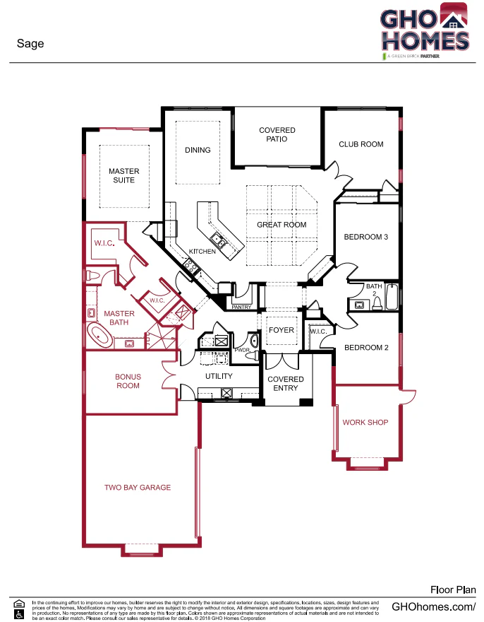 Sage Floorplan