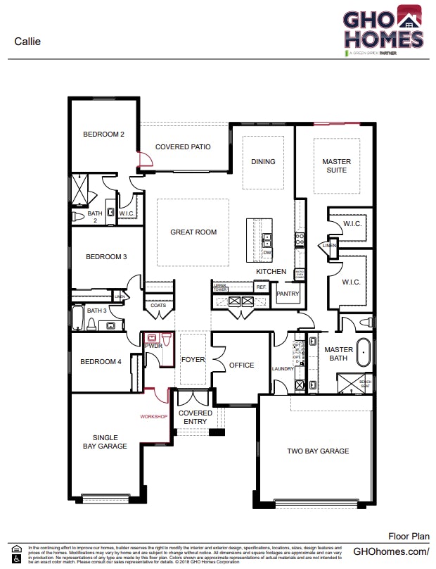 Callie Floorplan