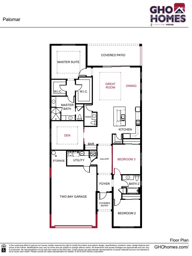 Palomar Floorplan