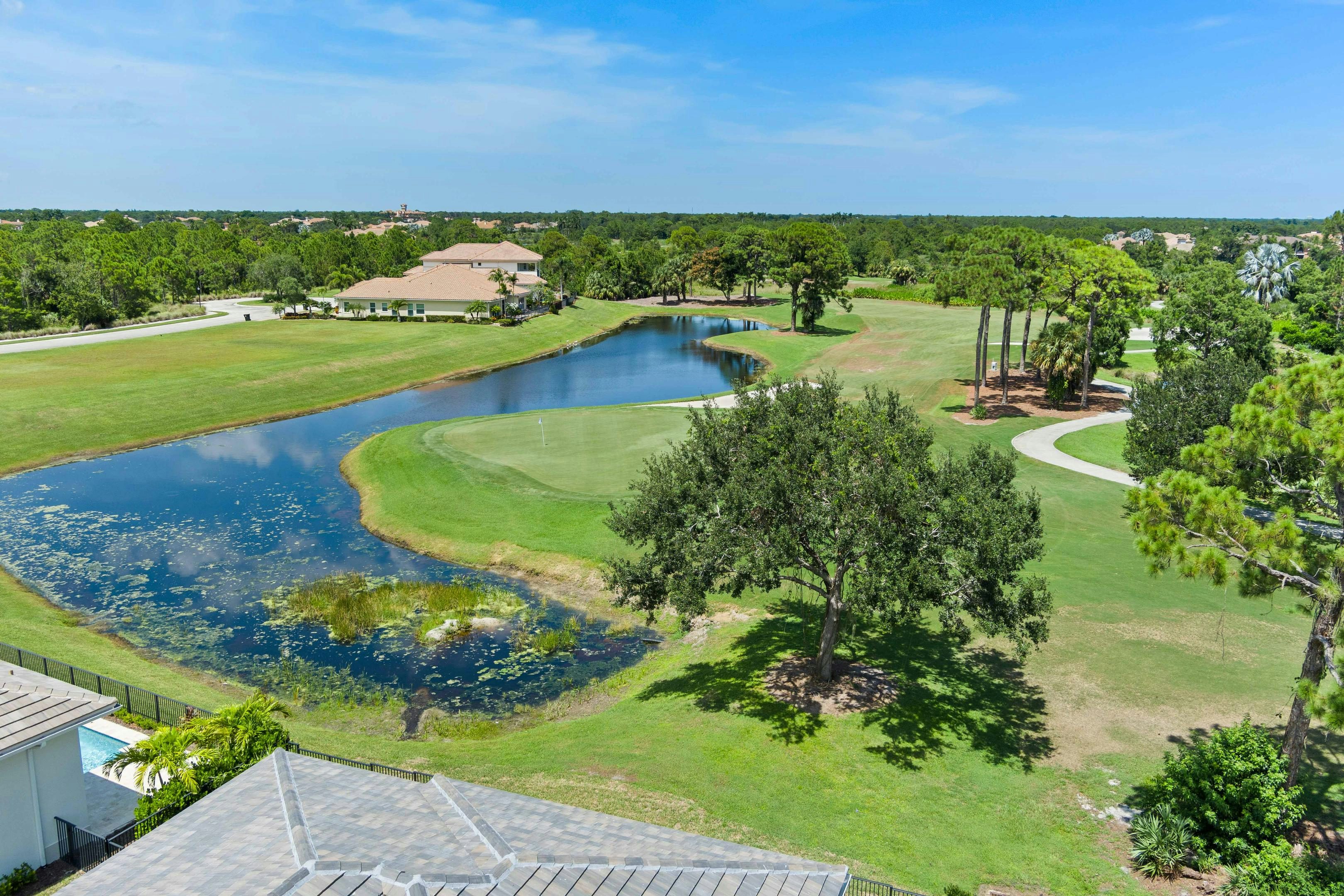 Aerial Rear View| 107 SE Via Verona | Stella