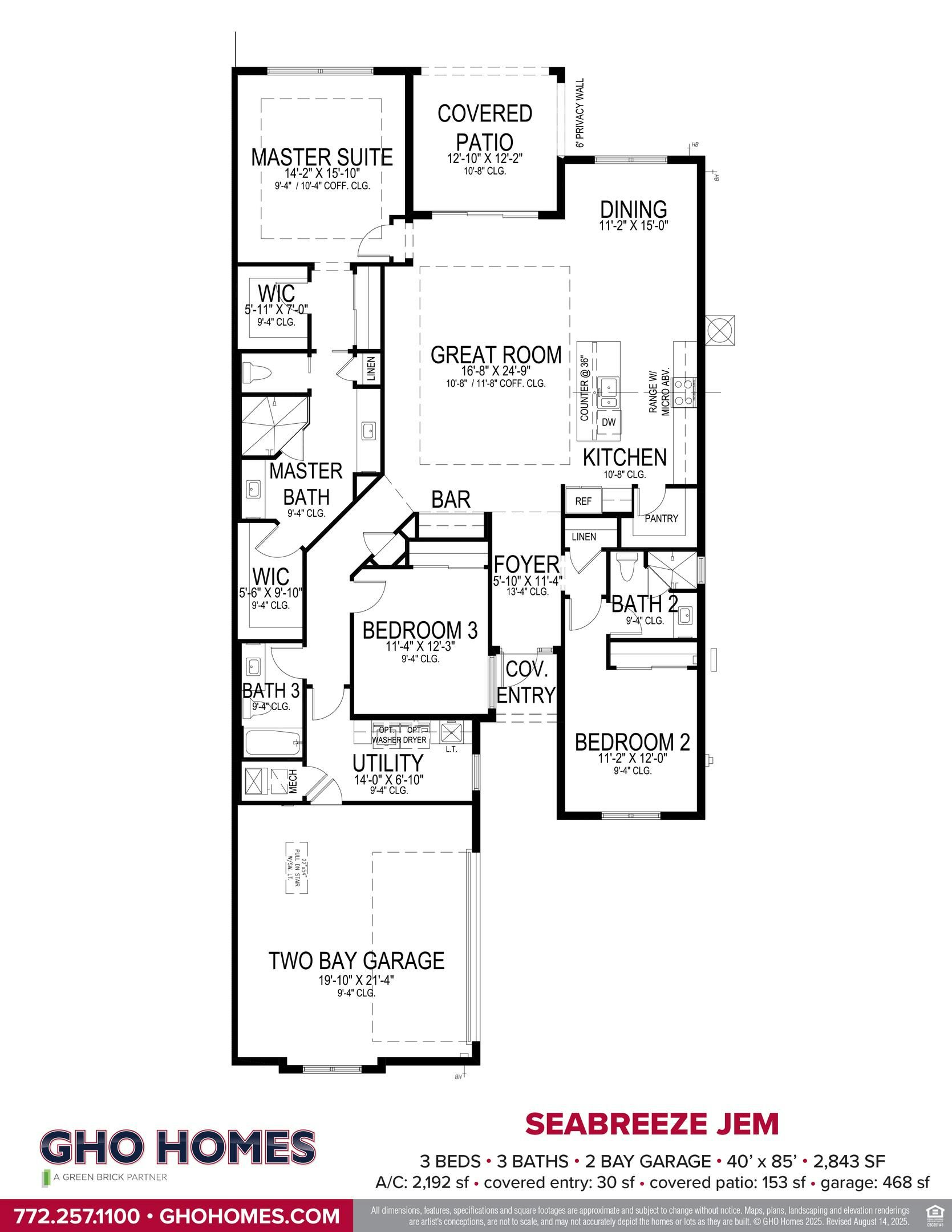 Seabreeze Jem Floorplan