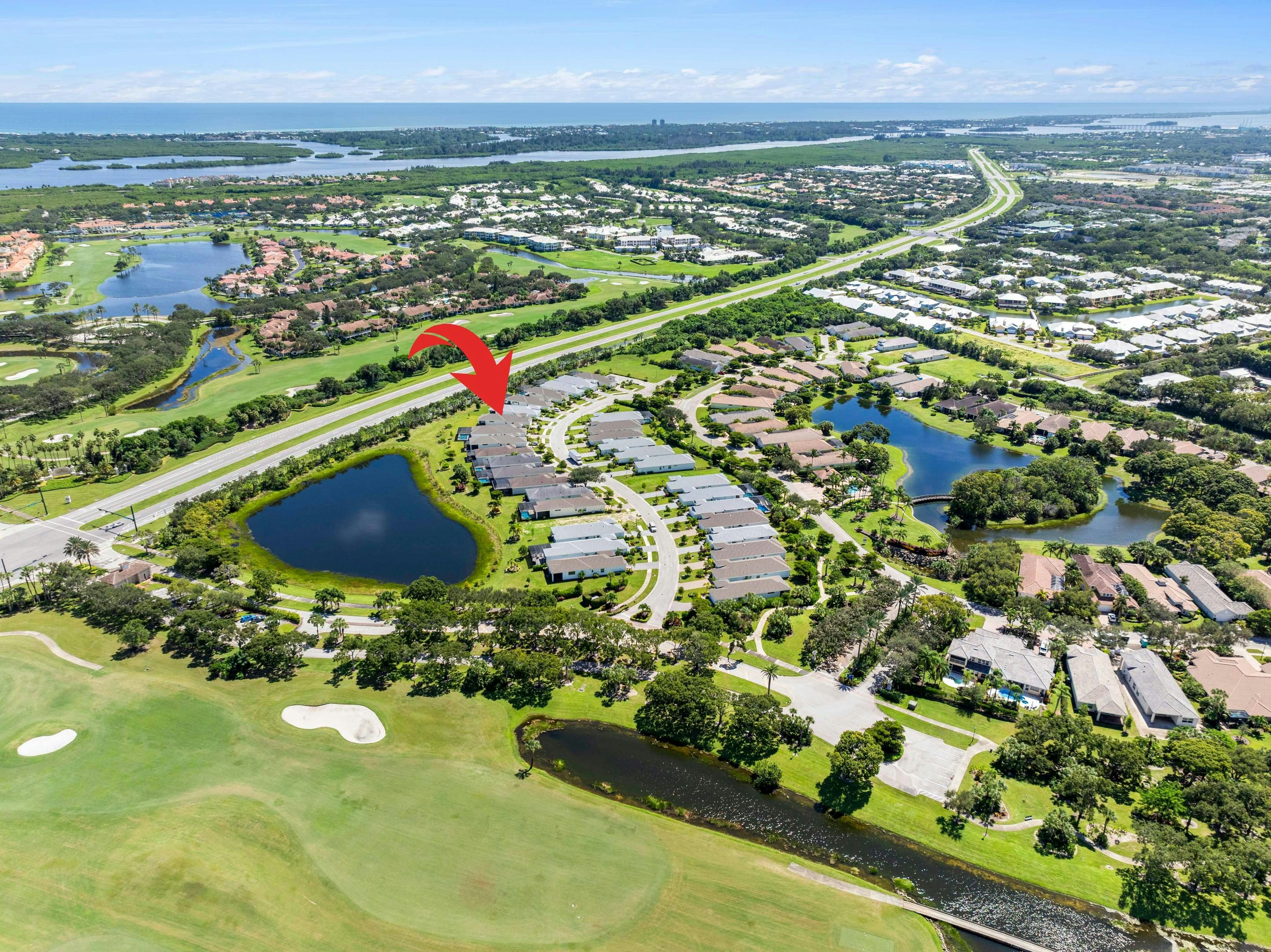 Aerial View | 2144 Falls Manor