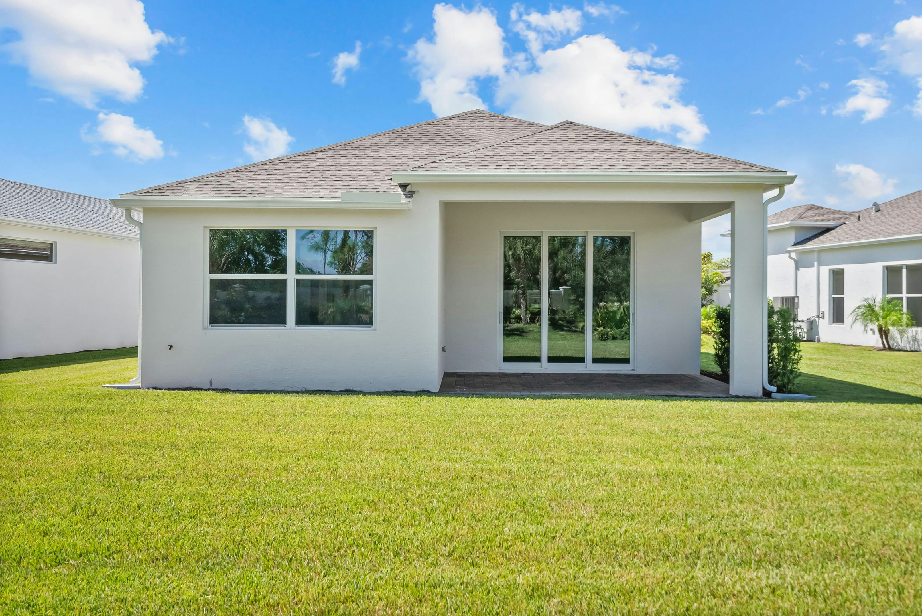 Rear Elevation | 2144 Falls Manor