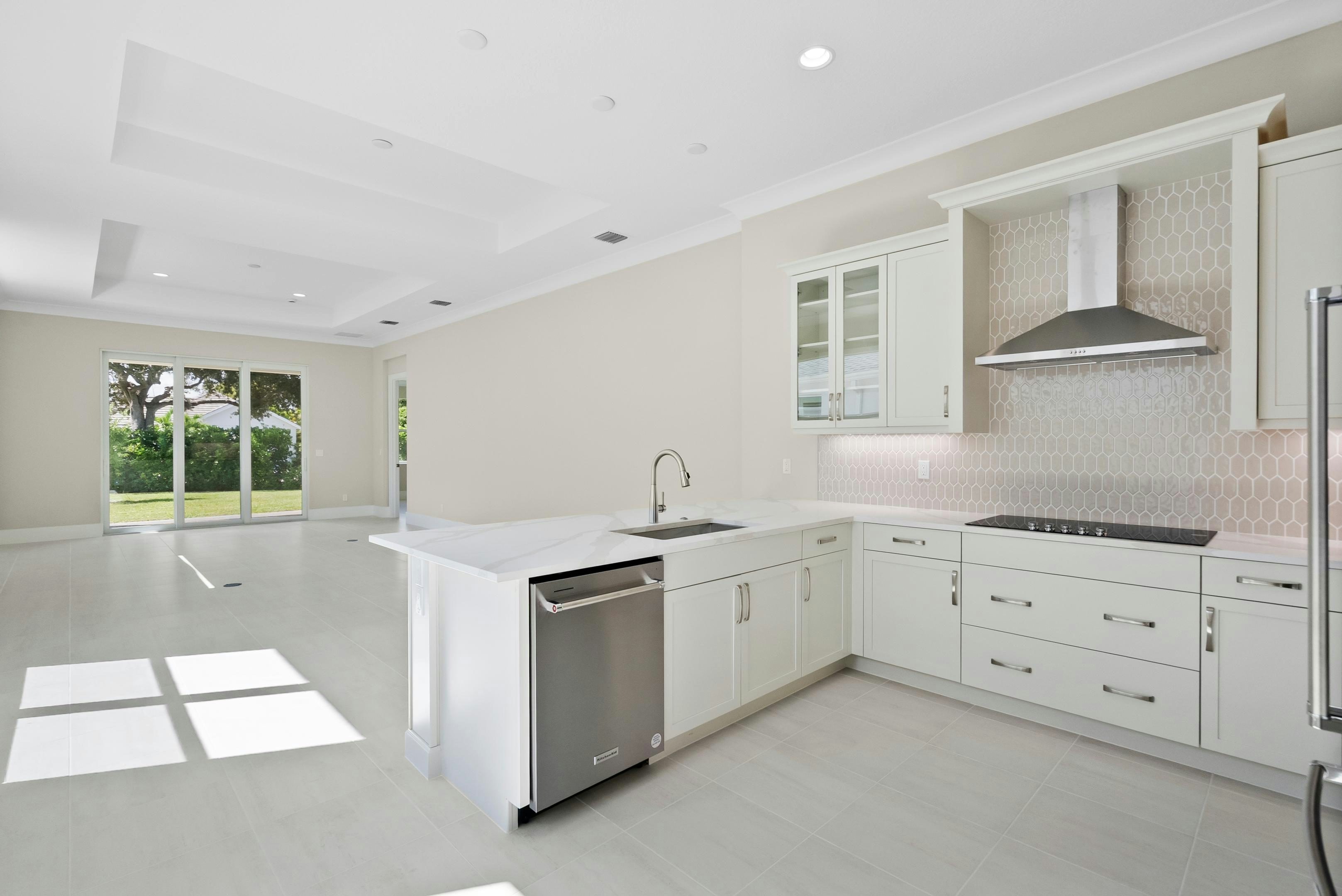 Kitchen to Dining & Great Room | 2147 Falls Manor