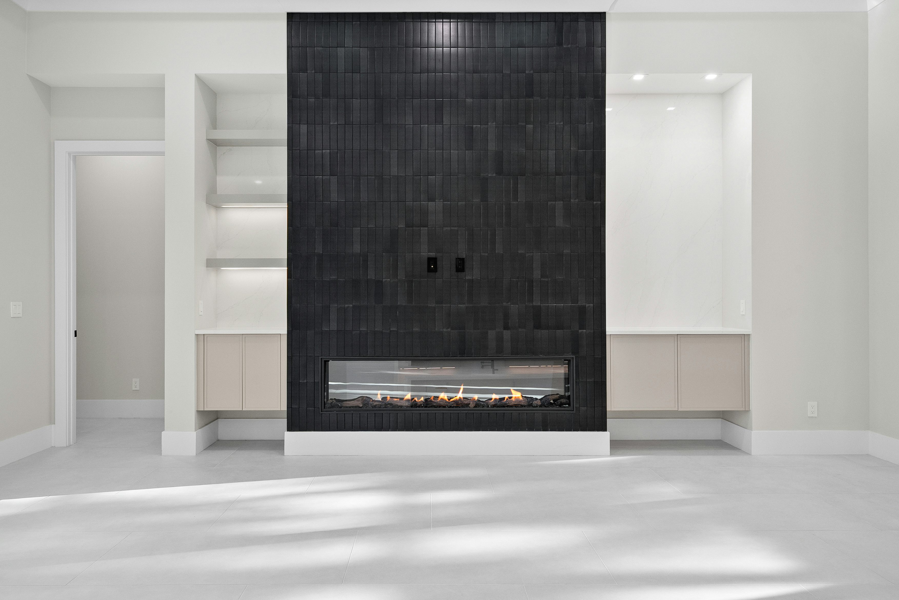 Great Room Fireplace Detail | 9193 Seaglass Ct