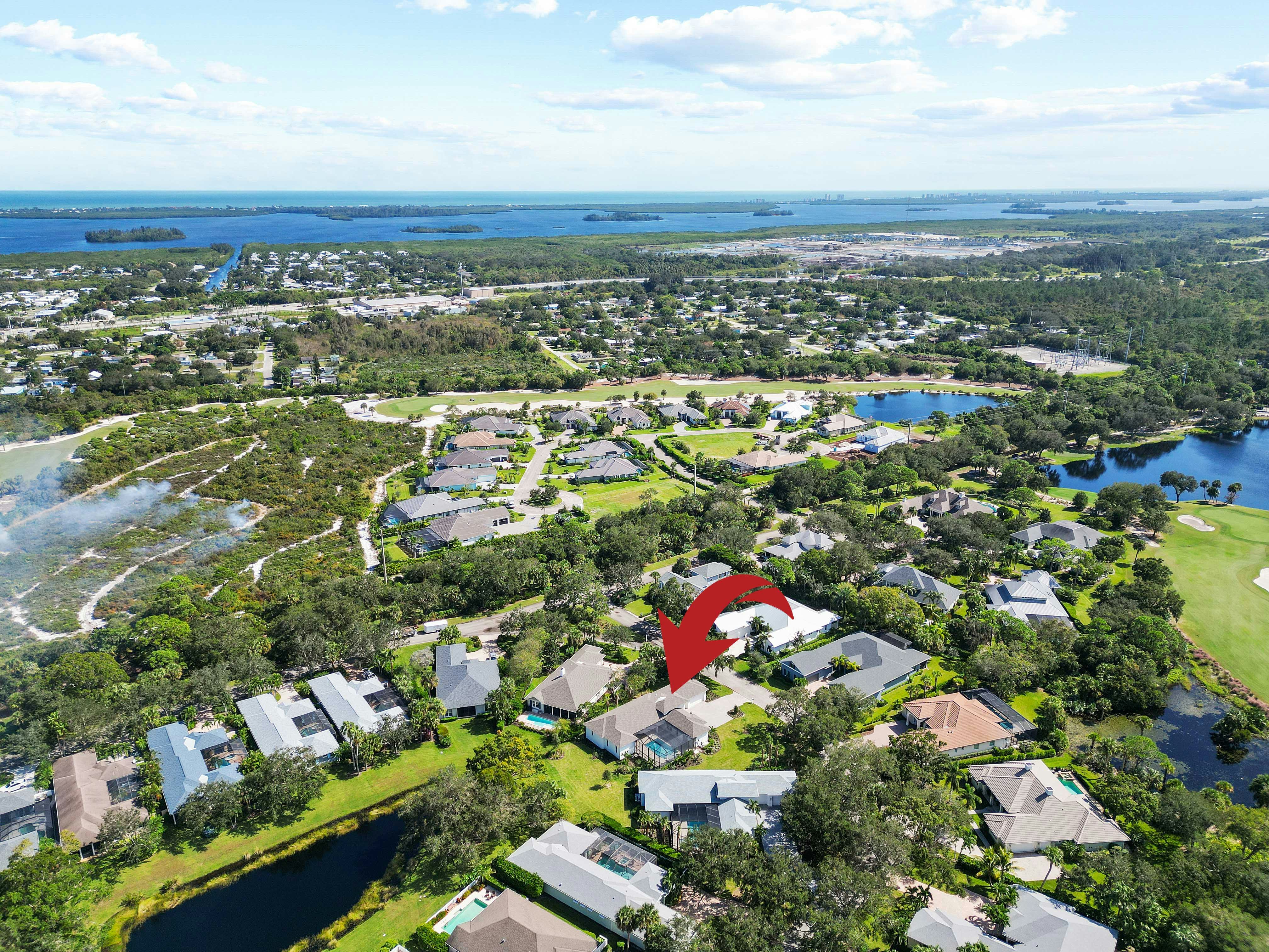 Aerial Locator | 236 Oak Hammock Cr SW