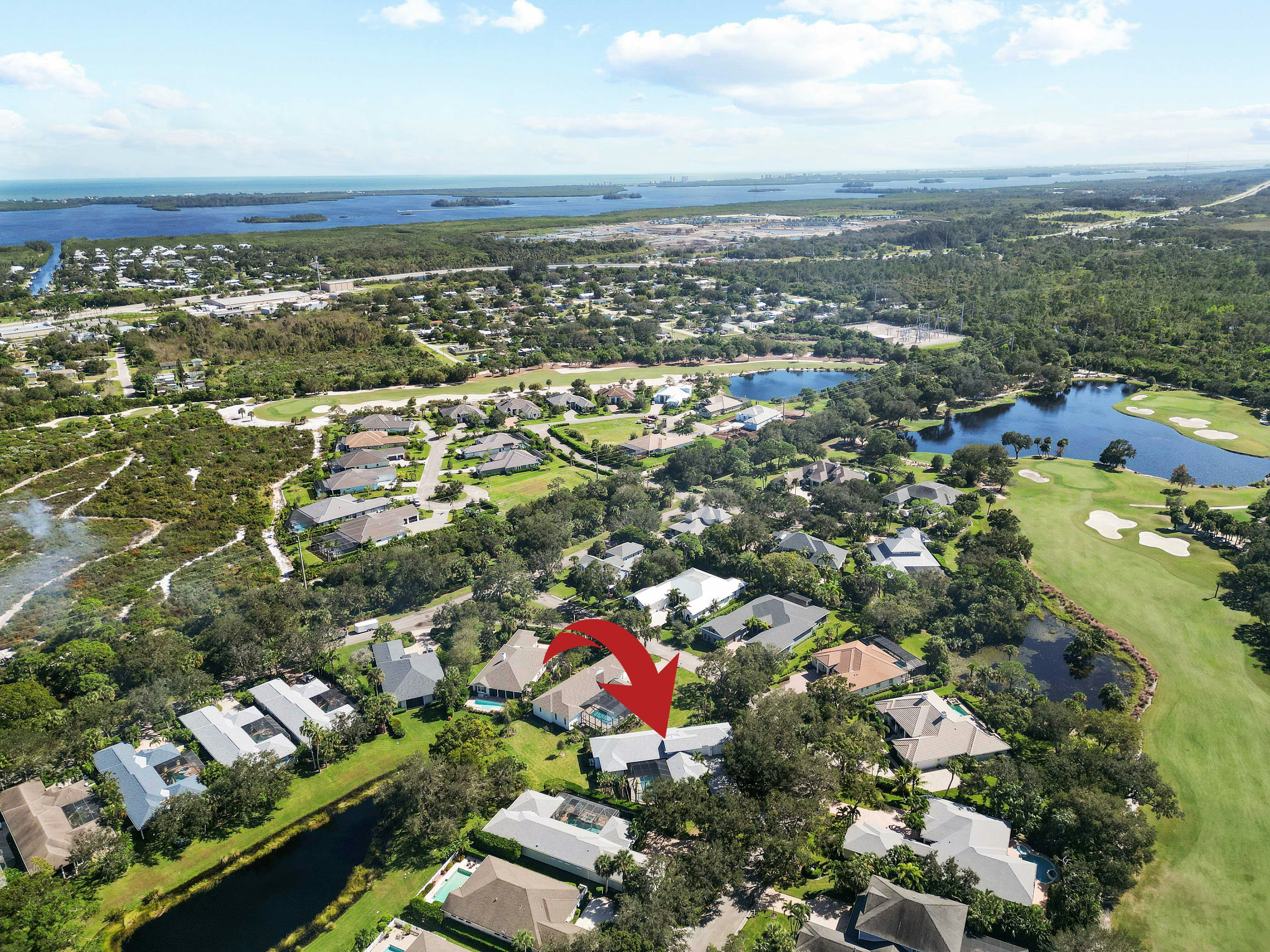 Aerial Locator | 238 Oak Hammock Cr SW