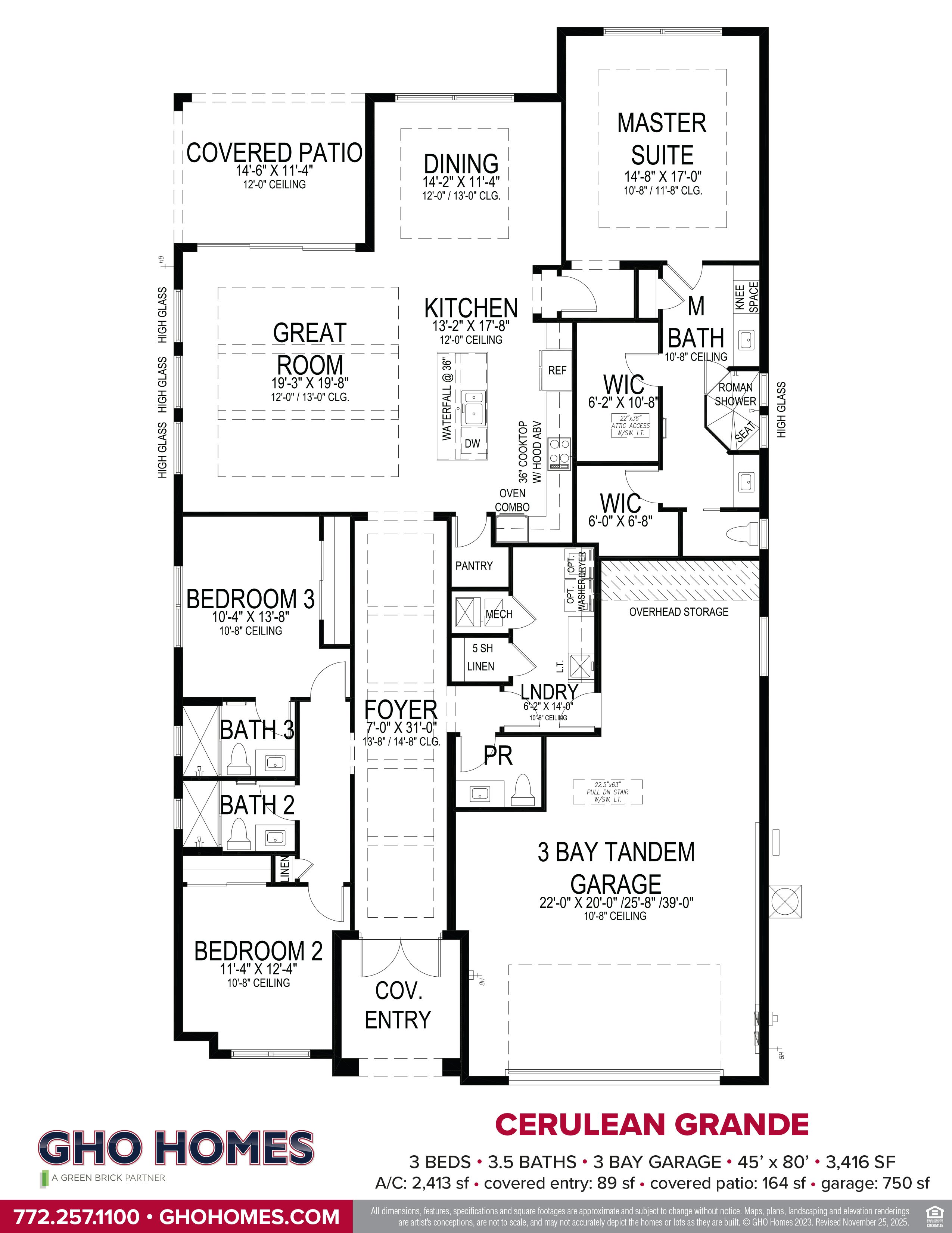 Cerulean Grande Floorplan