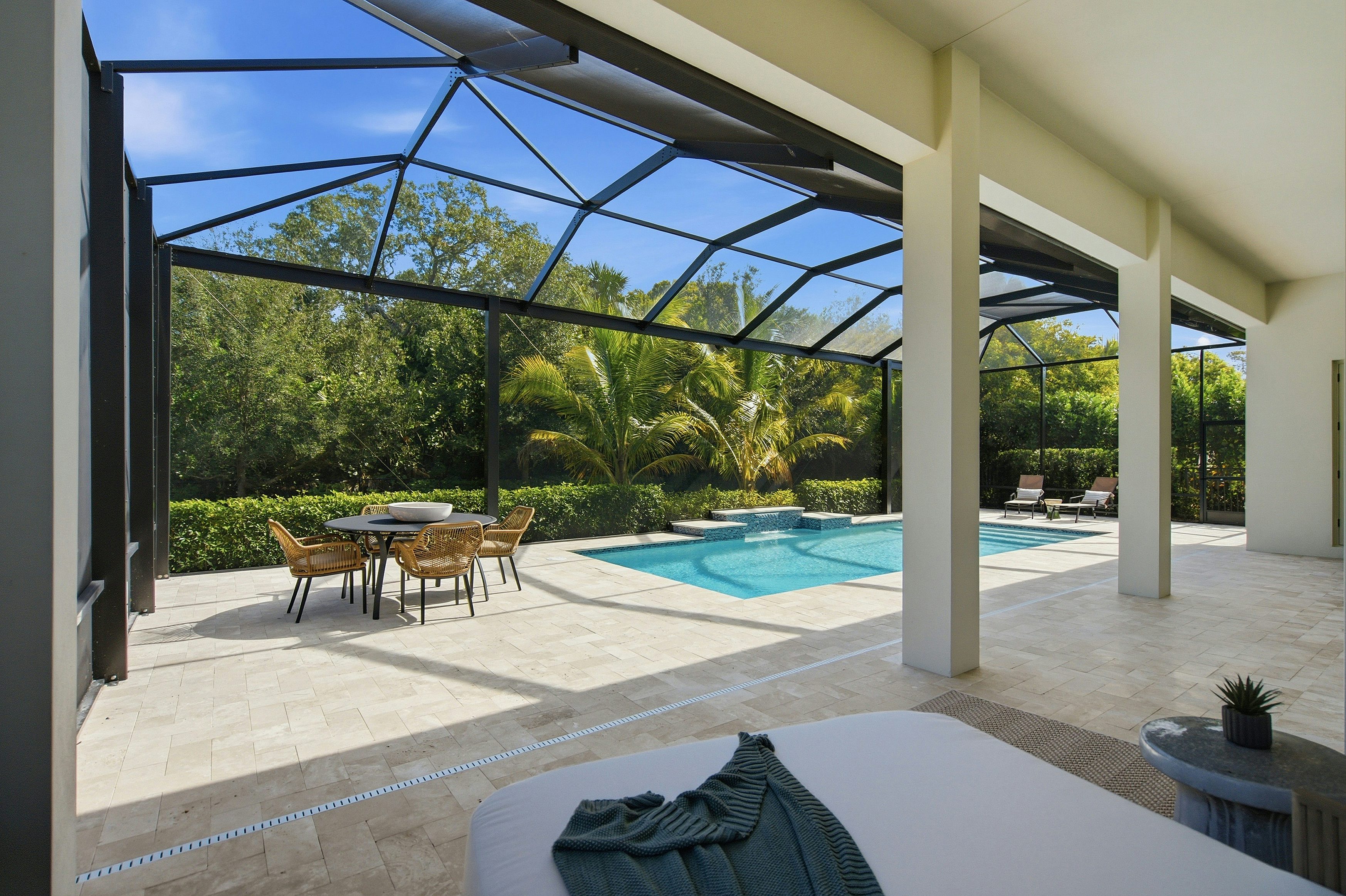 Screened Lanai & Pool | 204 Strand Square Lot 19