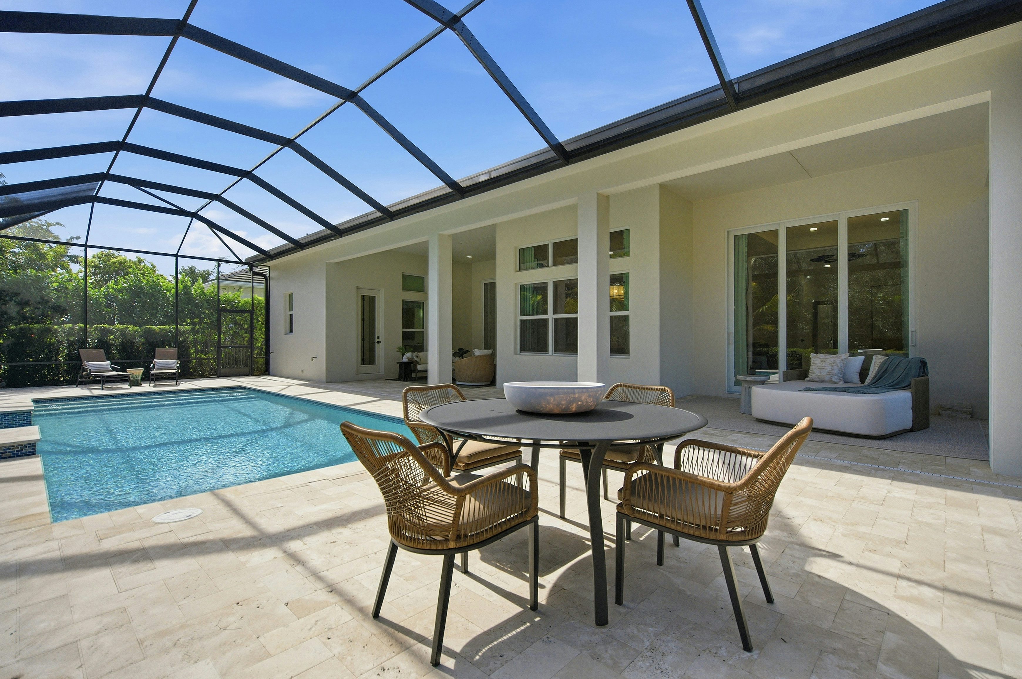 Screened Lanai & Pool | 204 Strand Square Lot 19