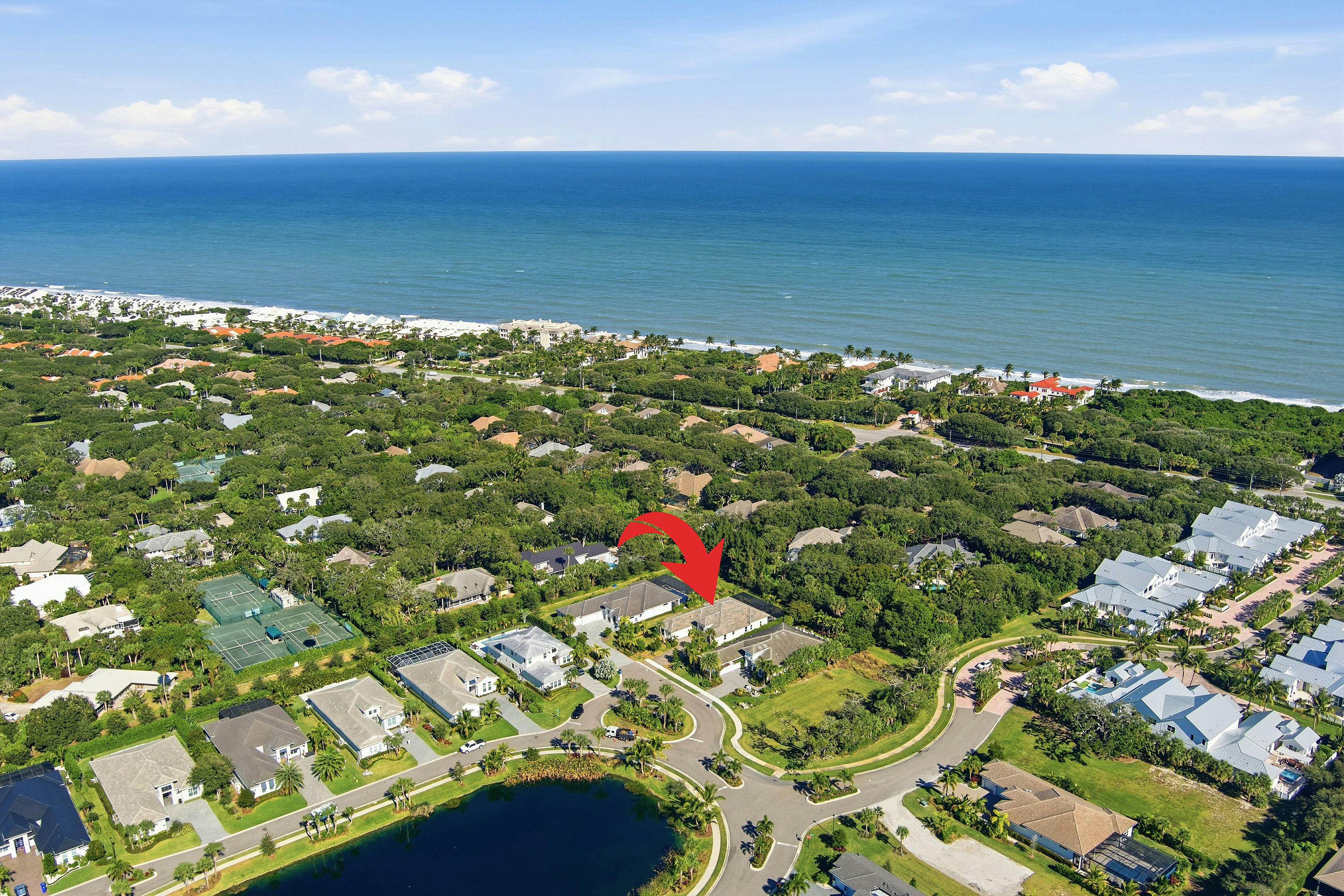 Aerial | 204 Strand Square Lot 19