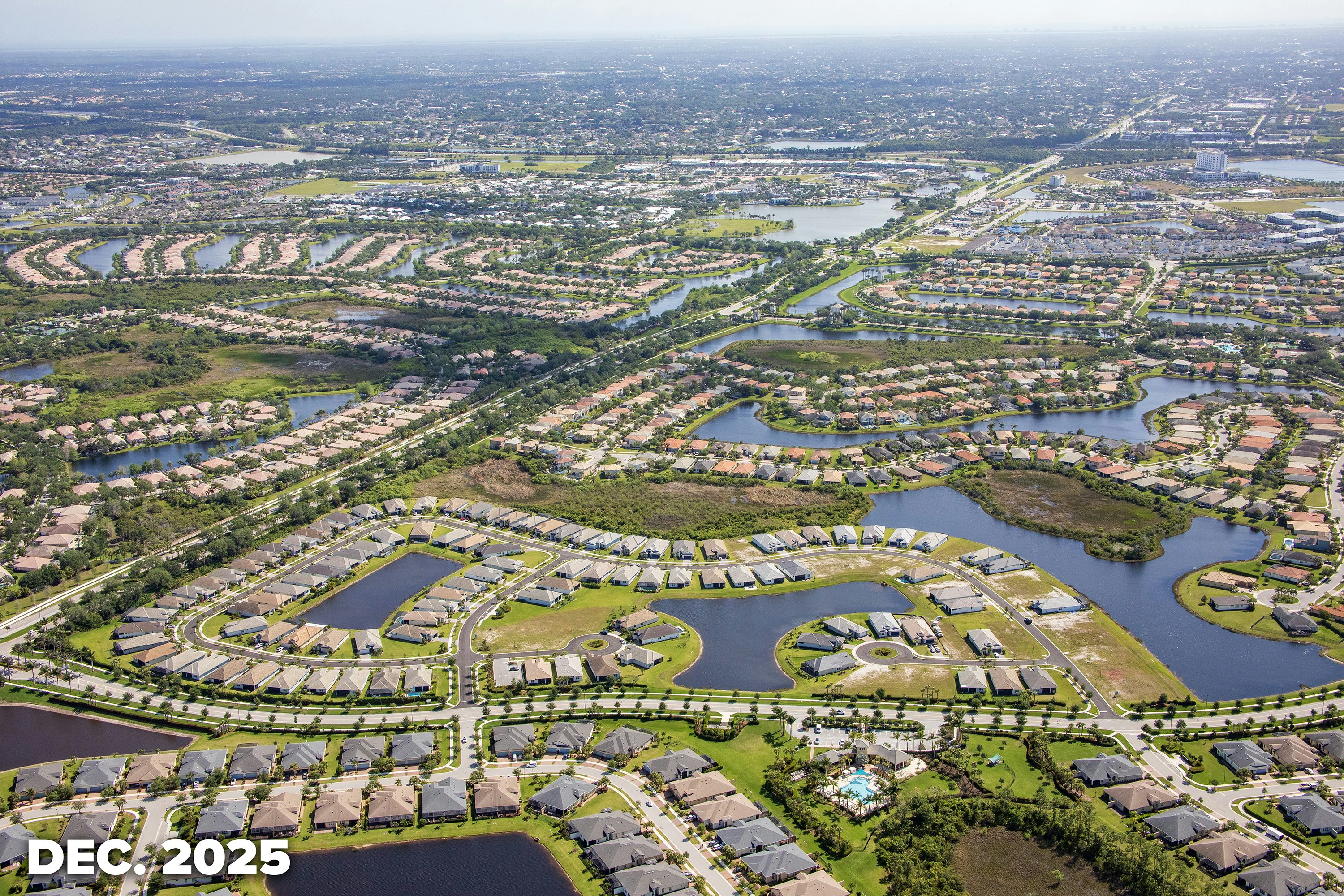 Aerial December 2025 | Lake Park at Tradition