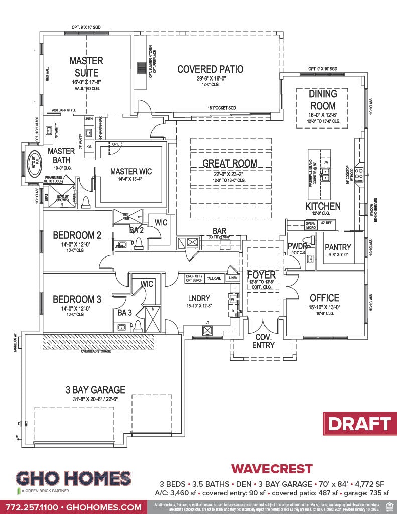 Wavecrest Floorplan