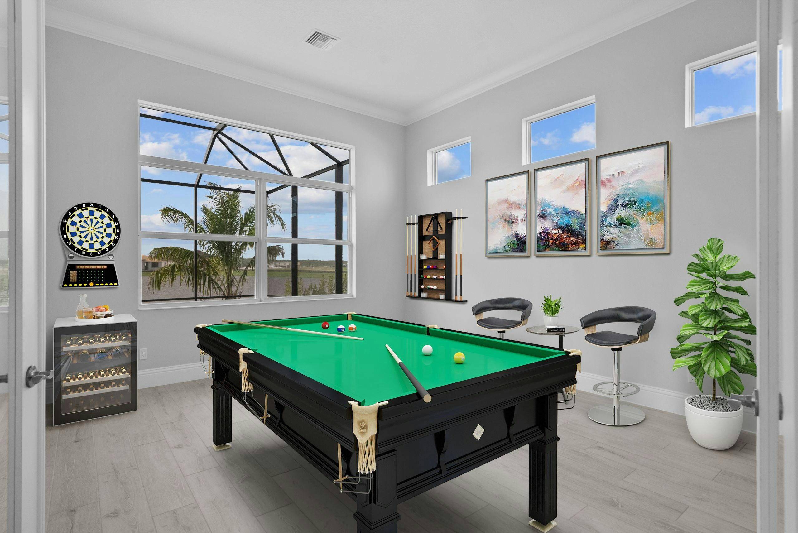 Club Room Staged I Sage Grande Inventory shown for reference