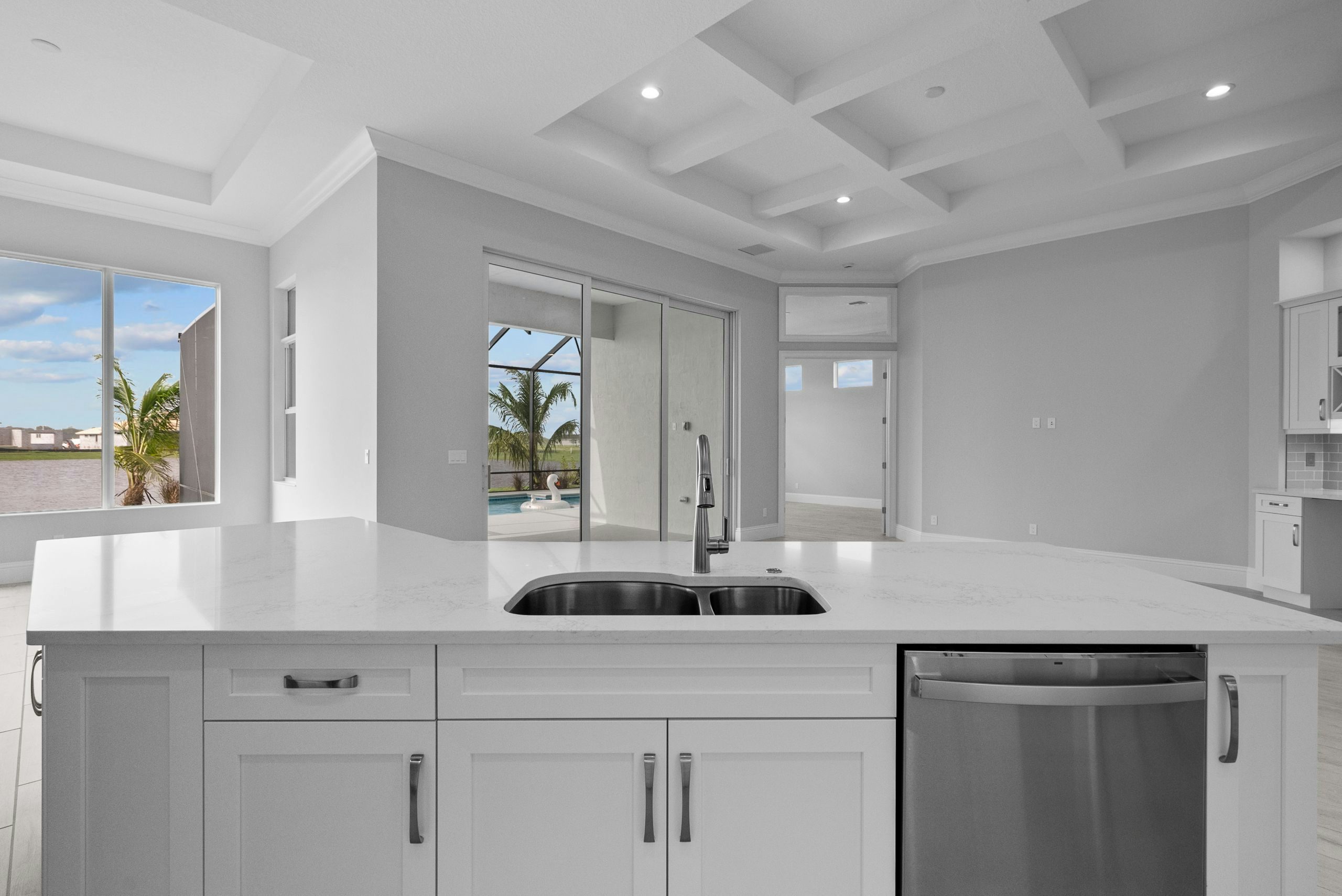 Kitchen to Great Room I Sage Grande Inventory shown for reference