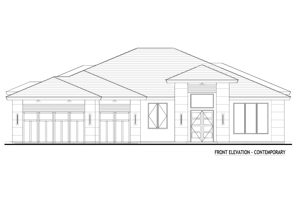 Contemporary Elevation | Wavecrest