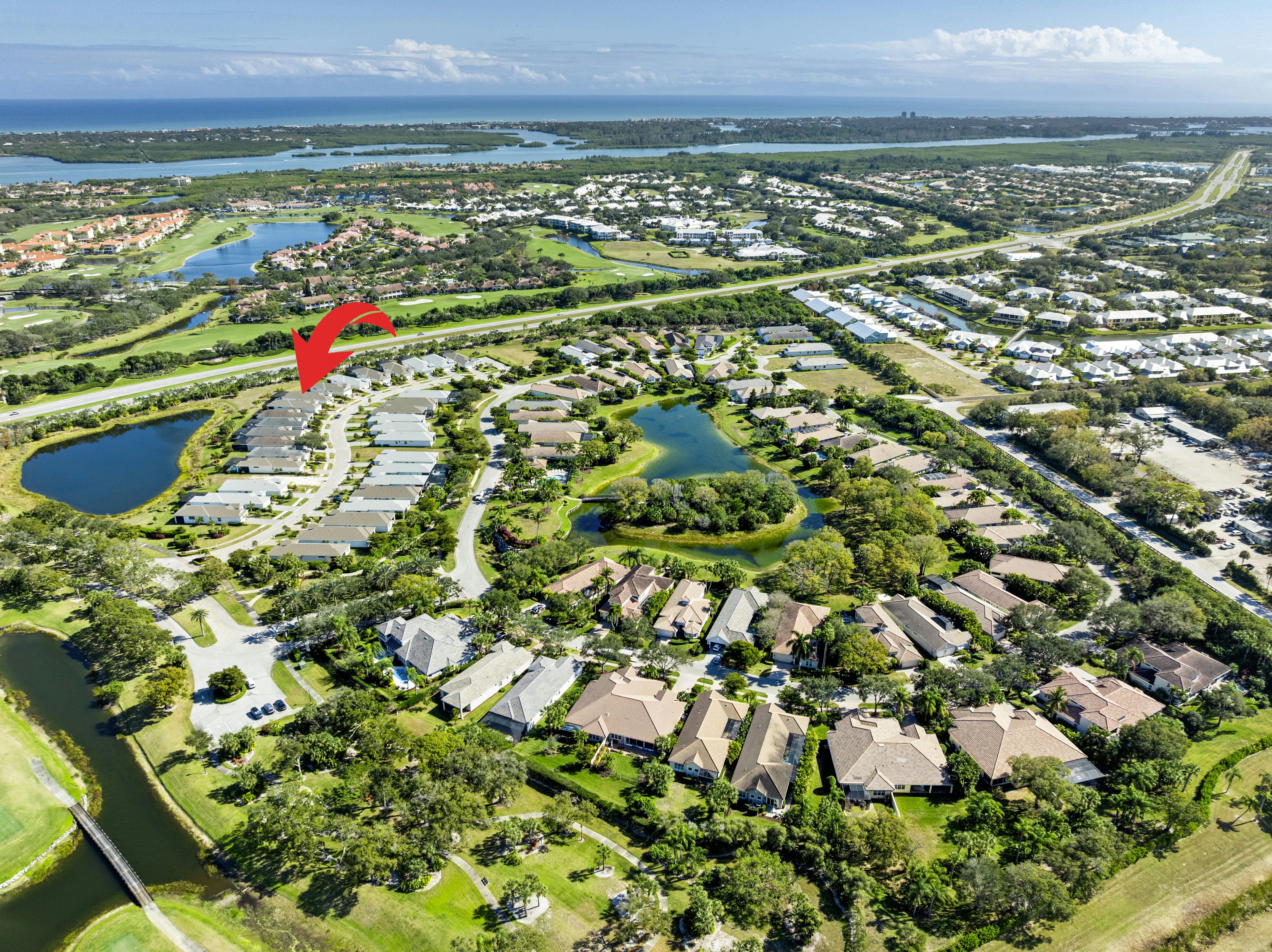 Aerial Locator | 2148 Falls Manor