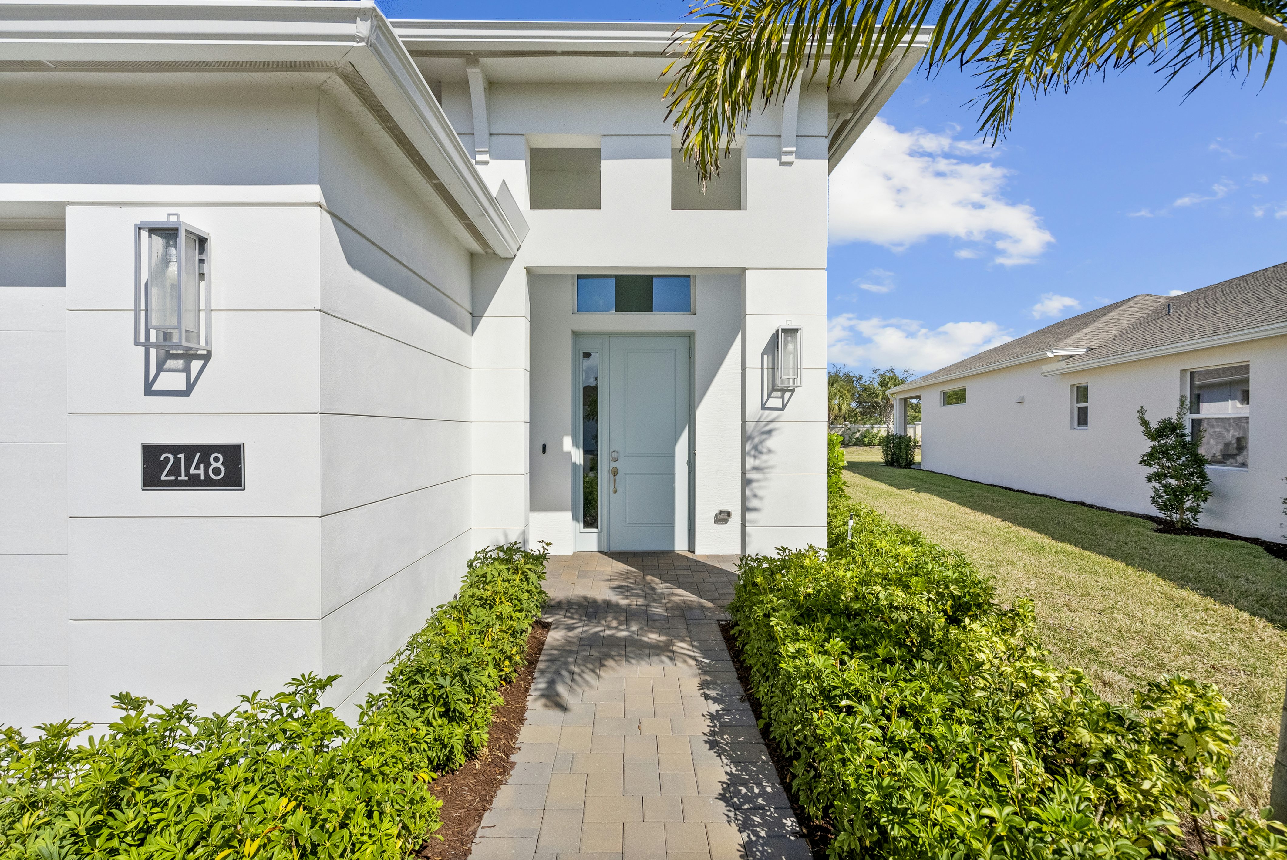 Front Elevation Entry | 2148 Falls Manor