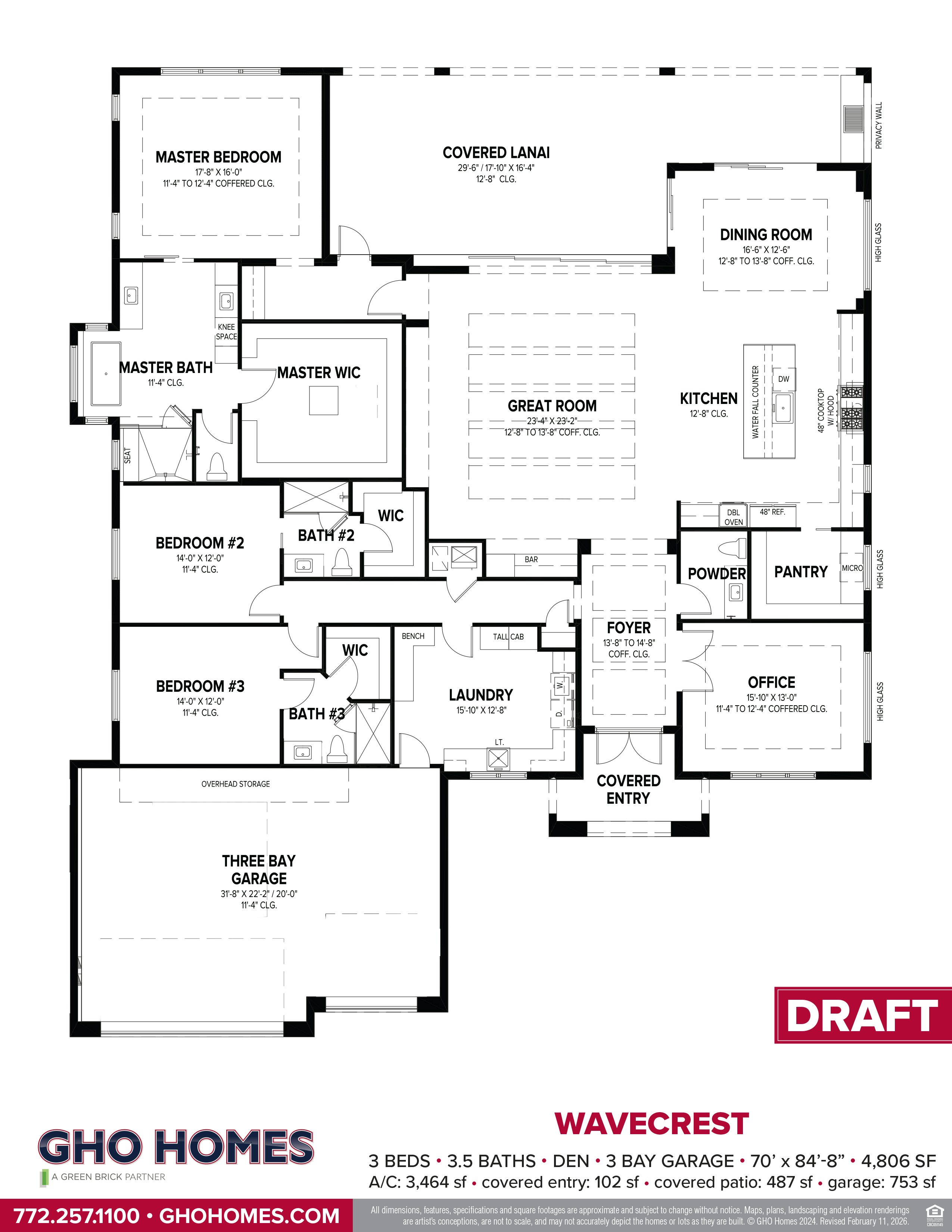 Wavecrest Floorplan