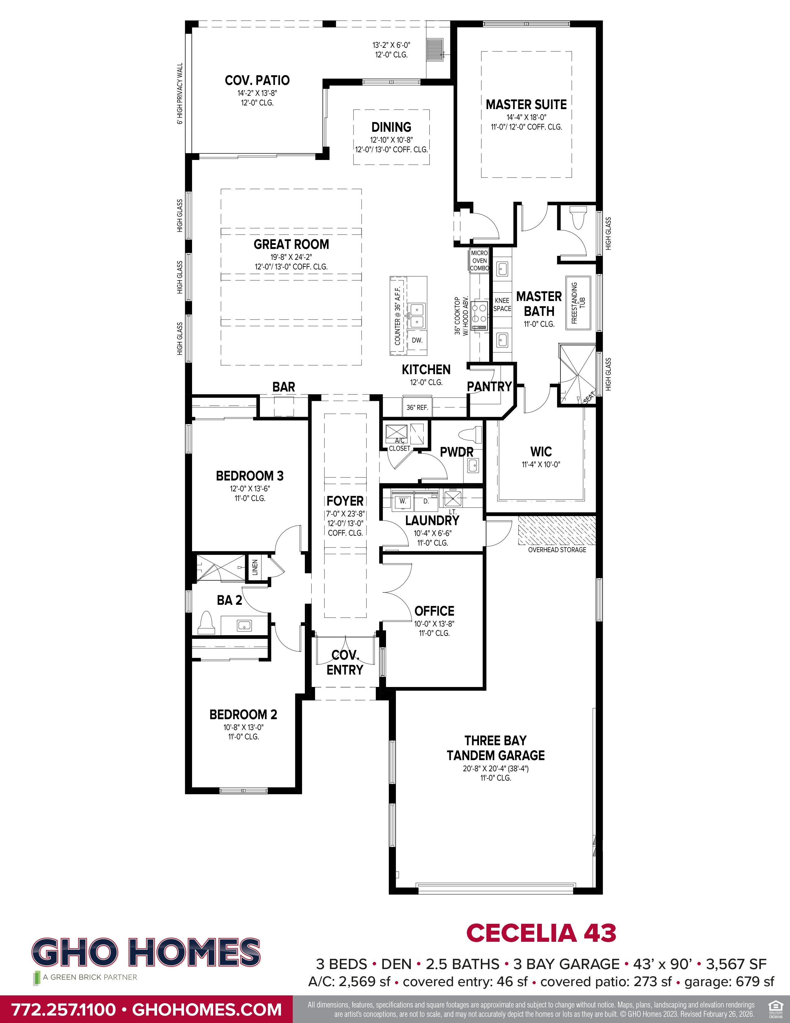 Cecelia 43 Floorplan