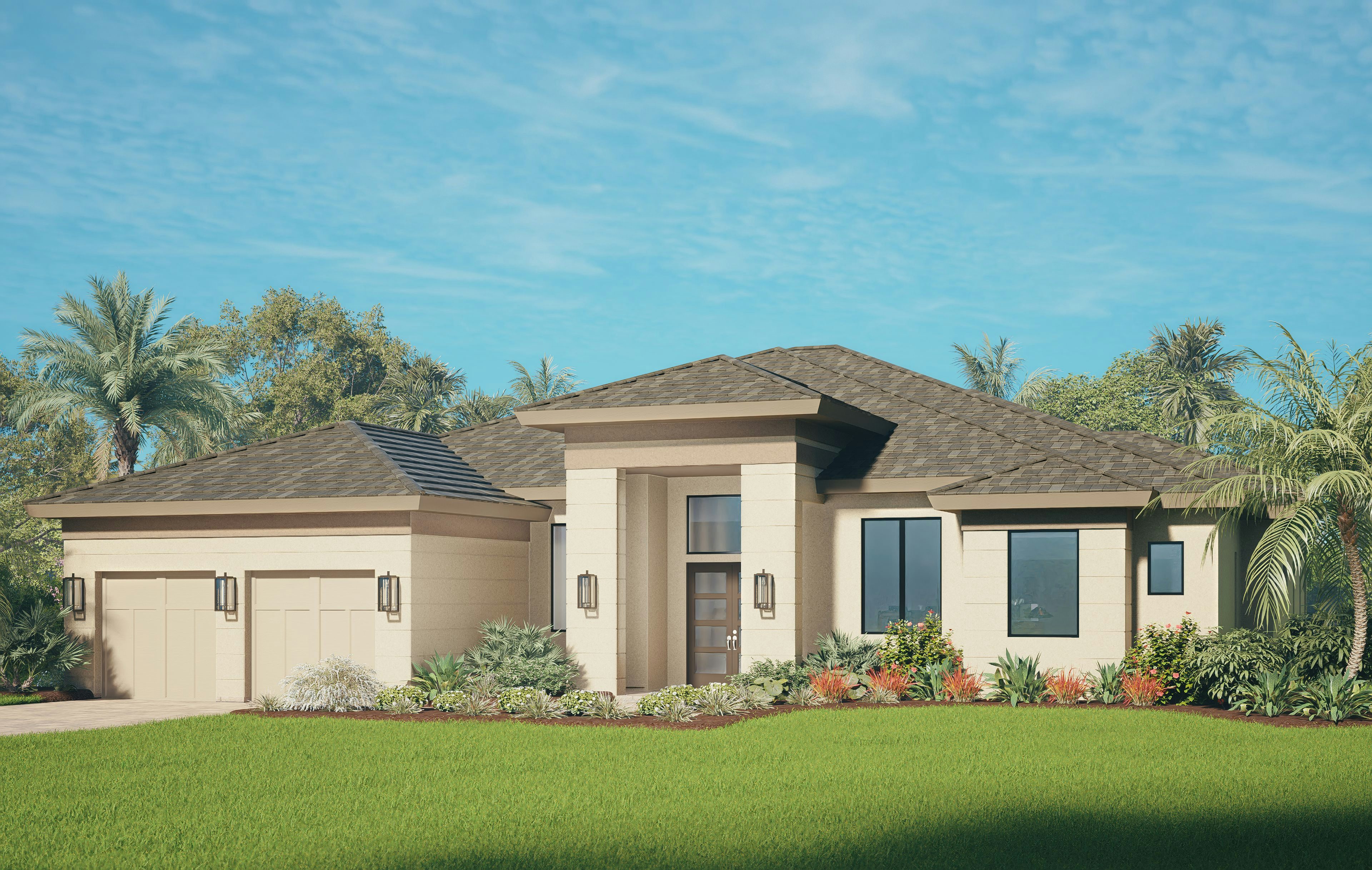 Contemporary Elevation | Summerwind Model