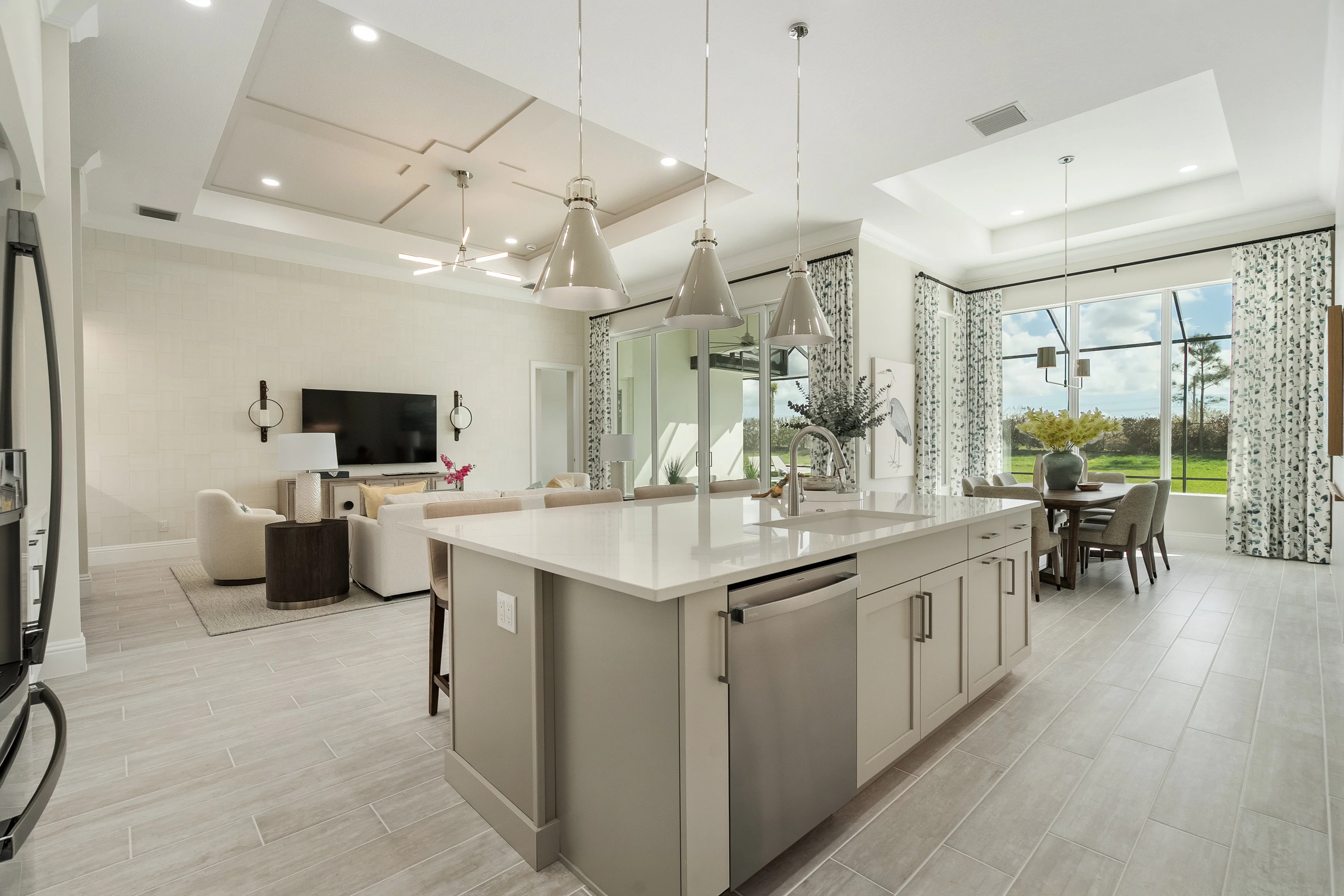 Kitchen to Great Room & Dining | Callie Model