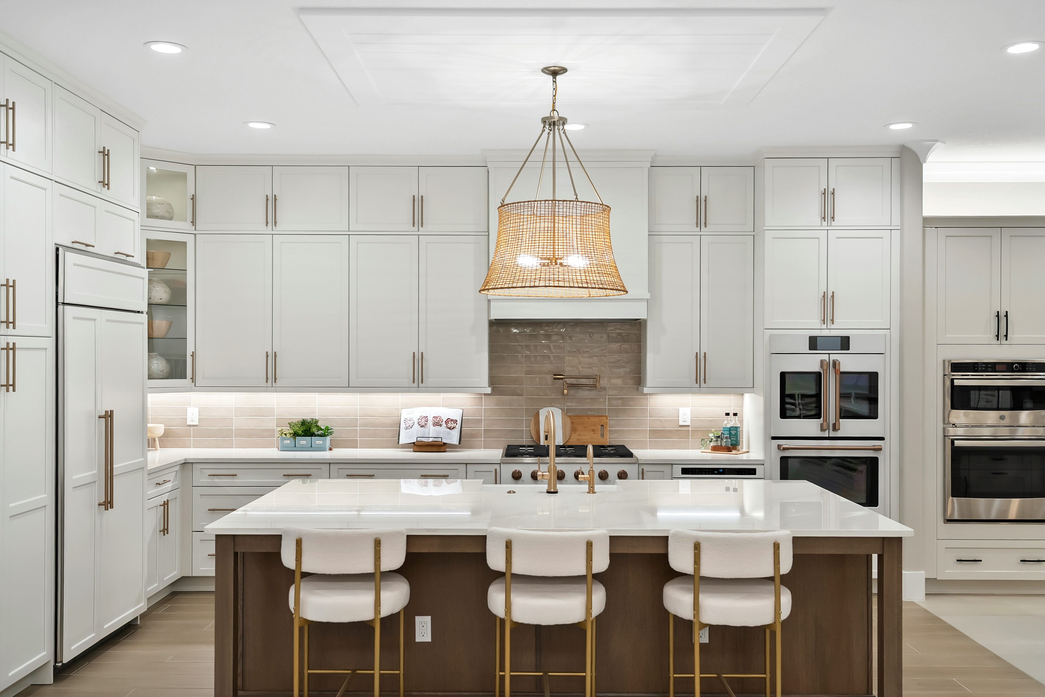 White GE Cafe Appliance Package | Design Studio