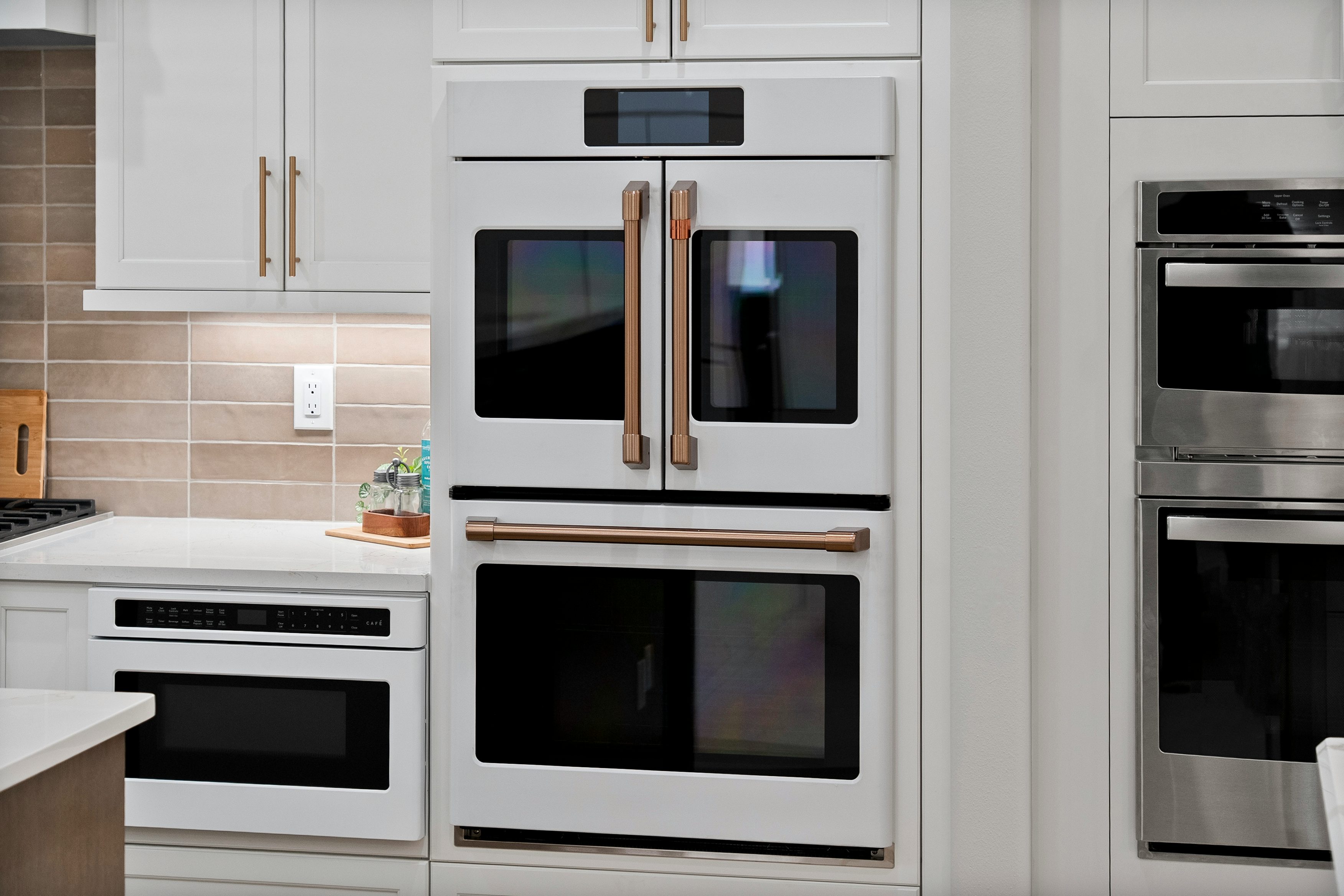 Cafe French Door Double Oven Wall Combo | Design Studio