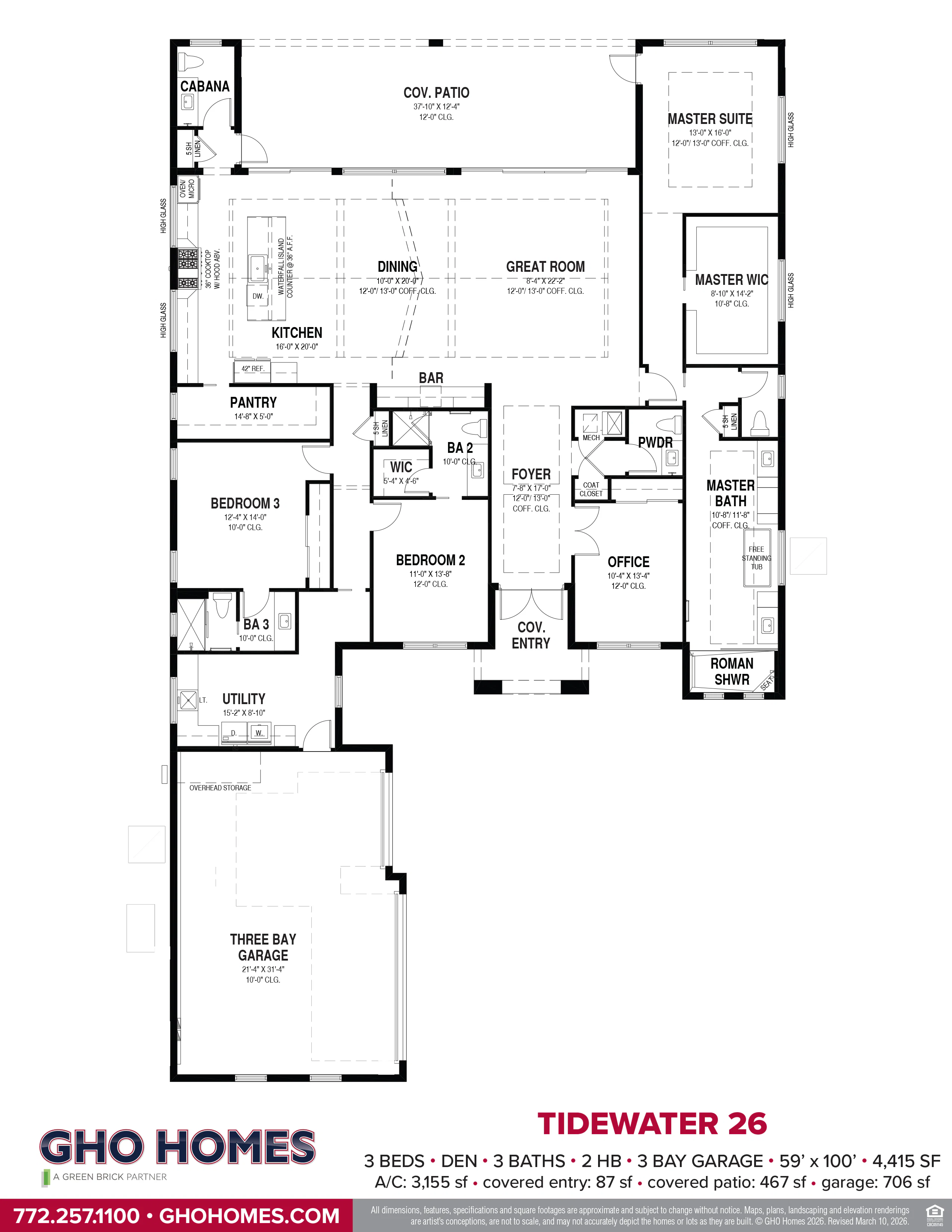 Tidewater 26 Floorplan