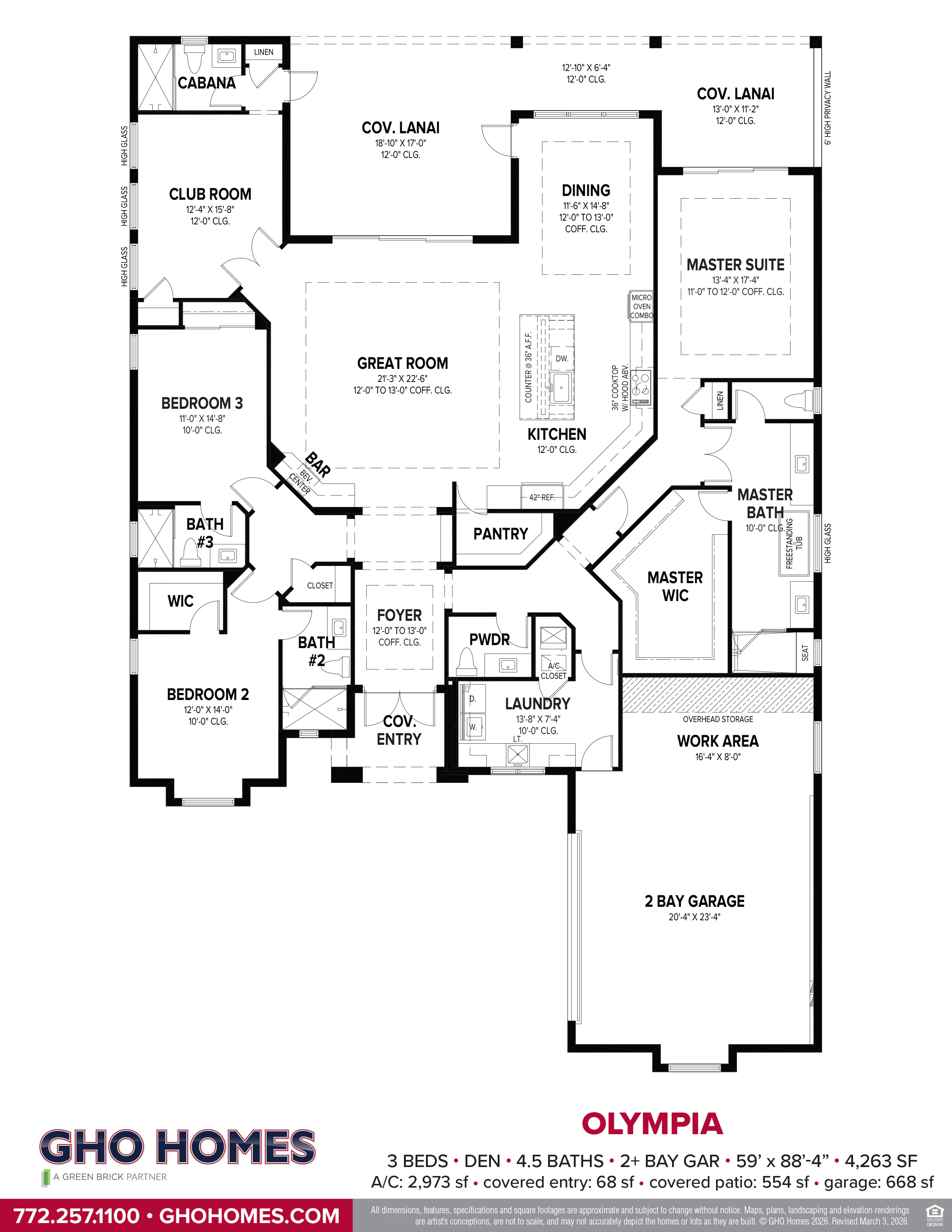 Olympia Floorplan