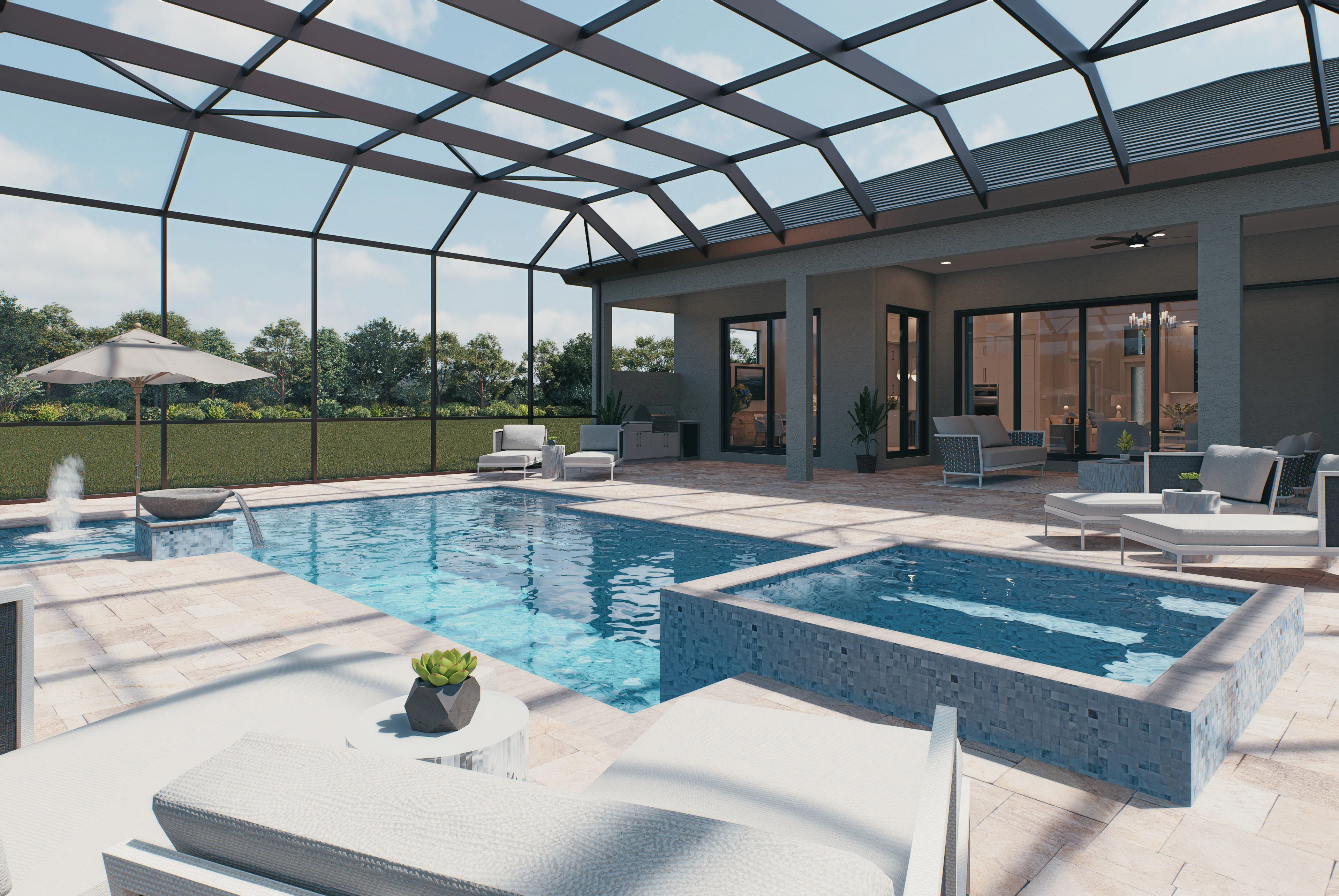 Pool Virtually Rendered | Wavecrest
