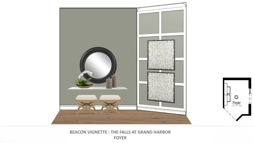 2144 Falls Manor Designer Package Foyer