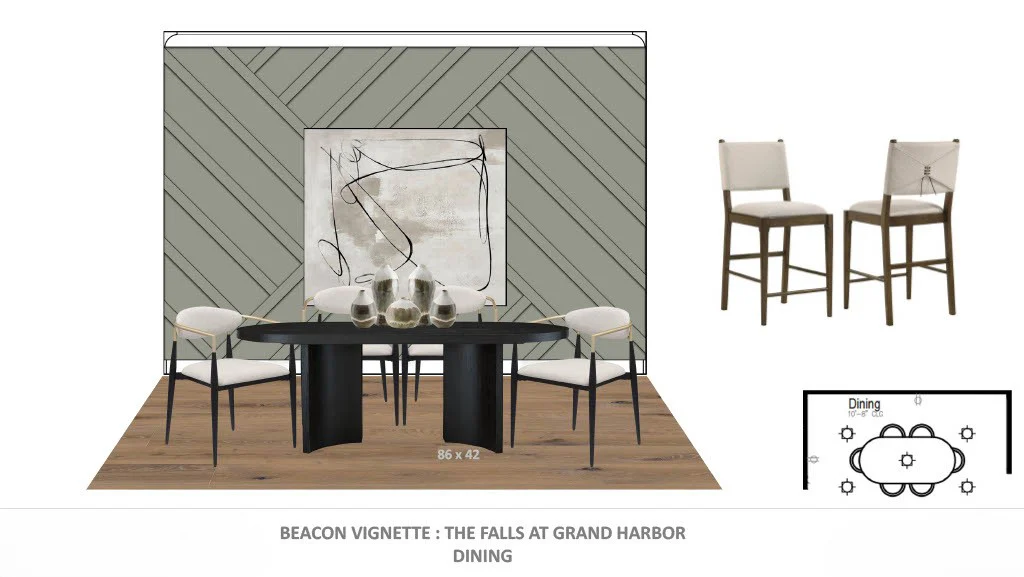 2144 Falls Manor Designer Package Dining