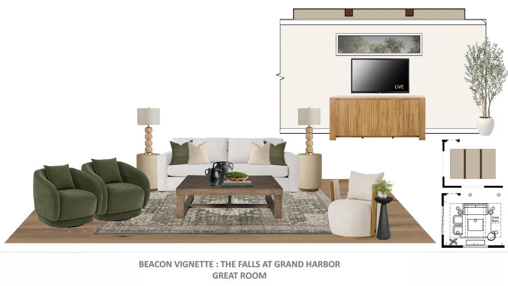 2144 Falls Manor Designer Package Great Room