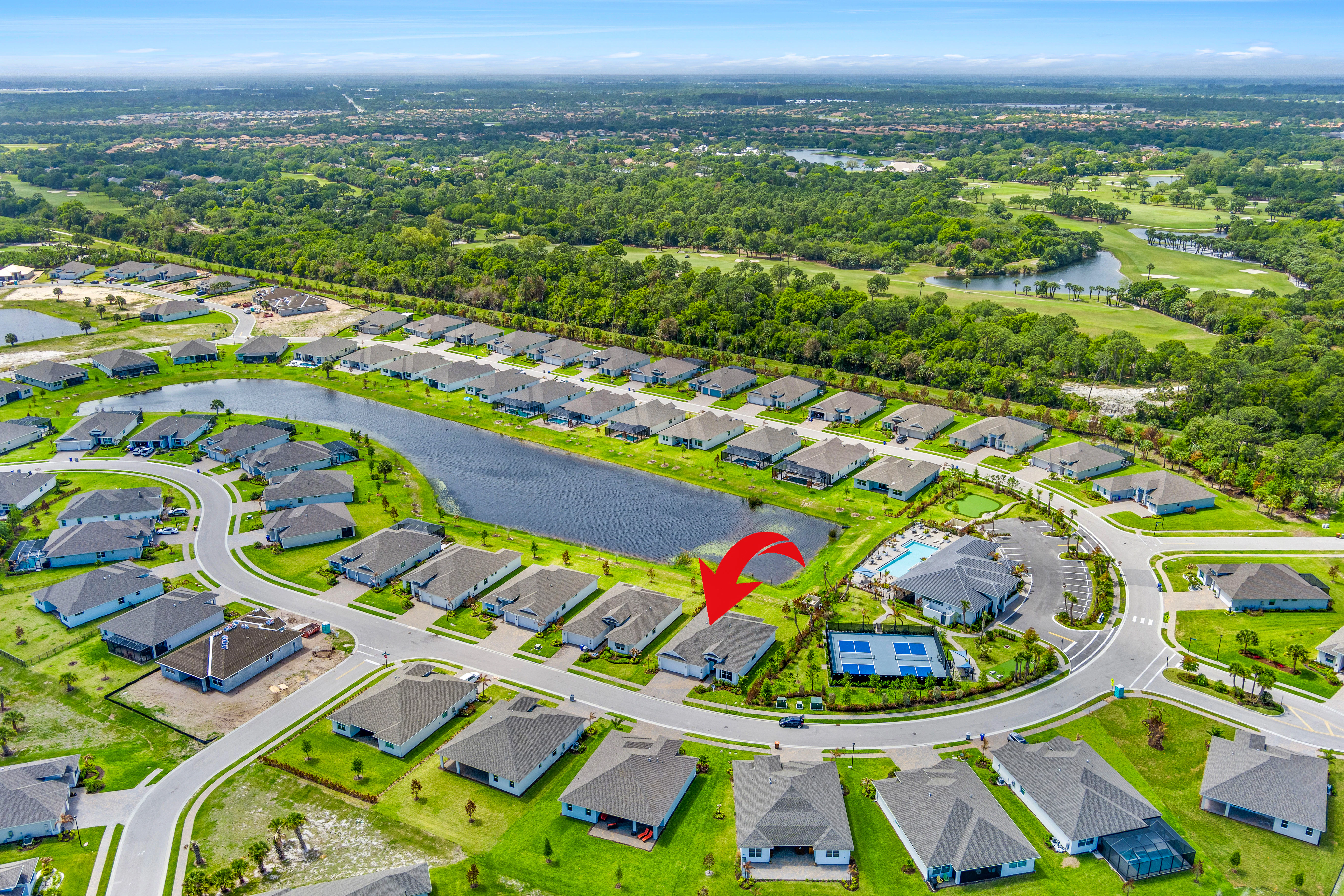 Aerial Locator | 6414 High Pointe Circle