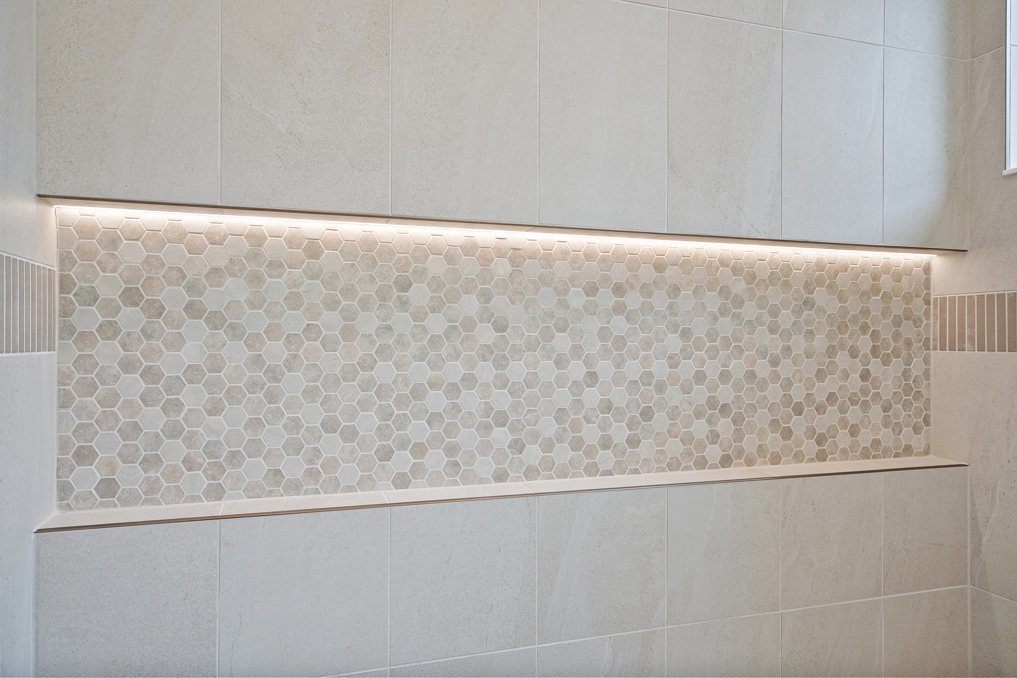 Master Bath Shower Detail | 9160 Seaglass Ct