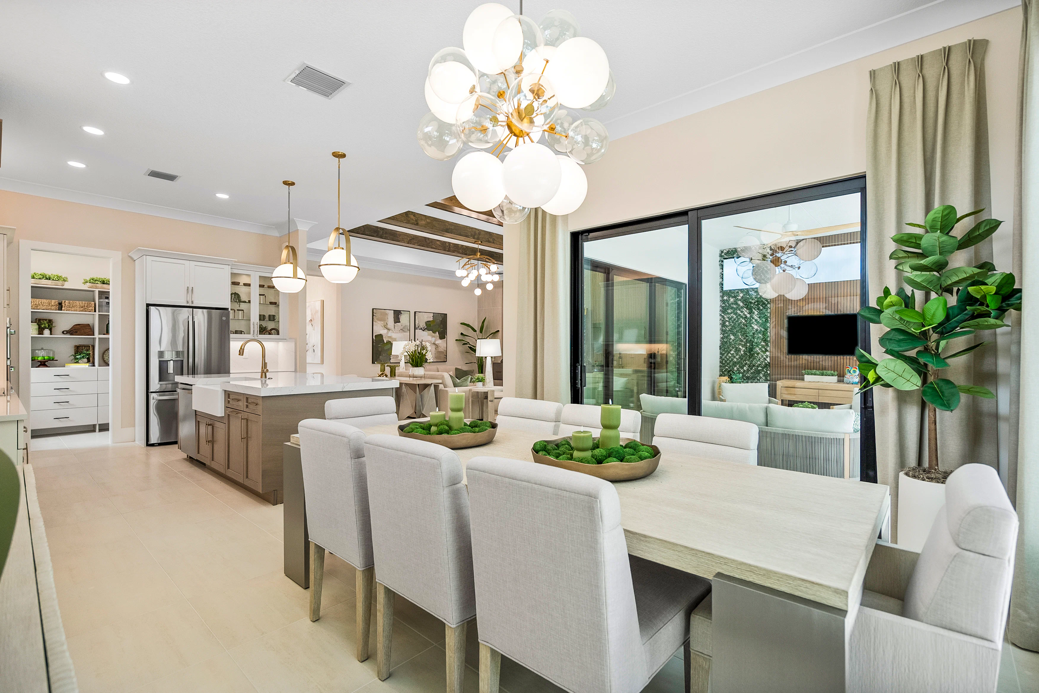 Dining to Kitchen | Irvine Grande