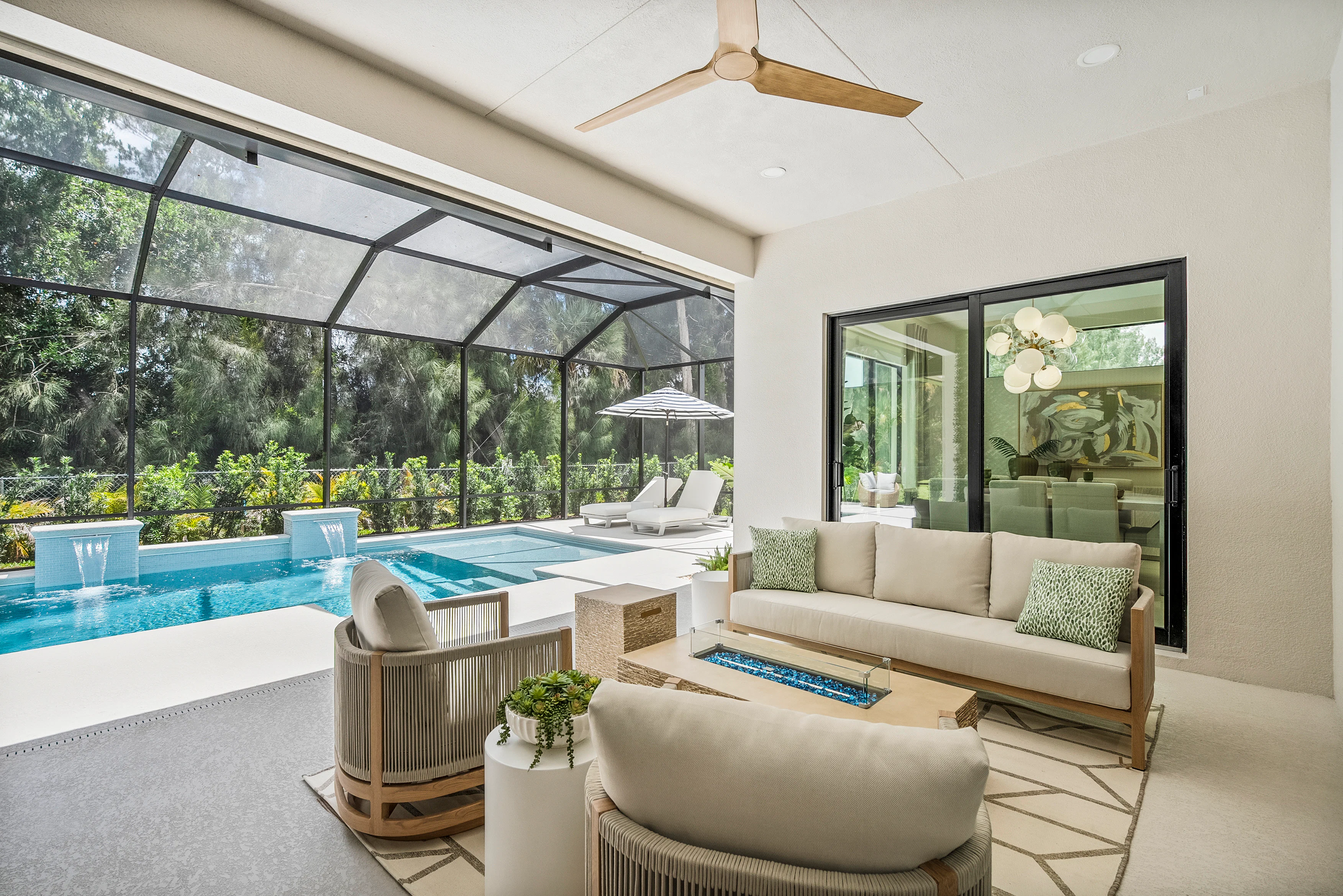 Lanai to Pool | Irvine Grande