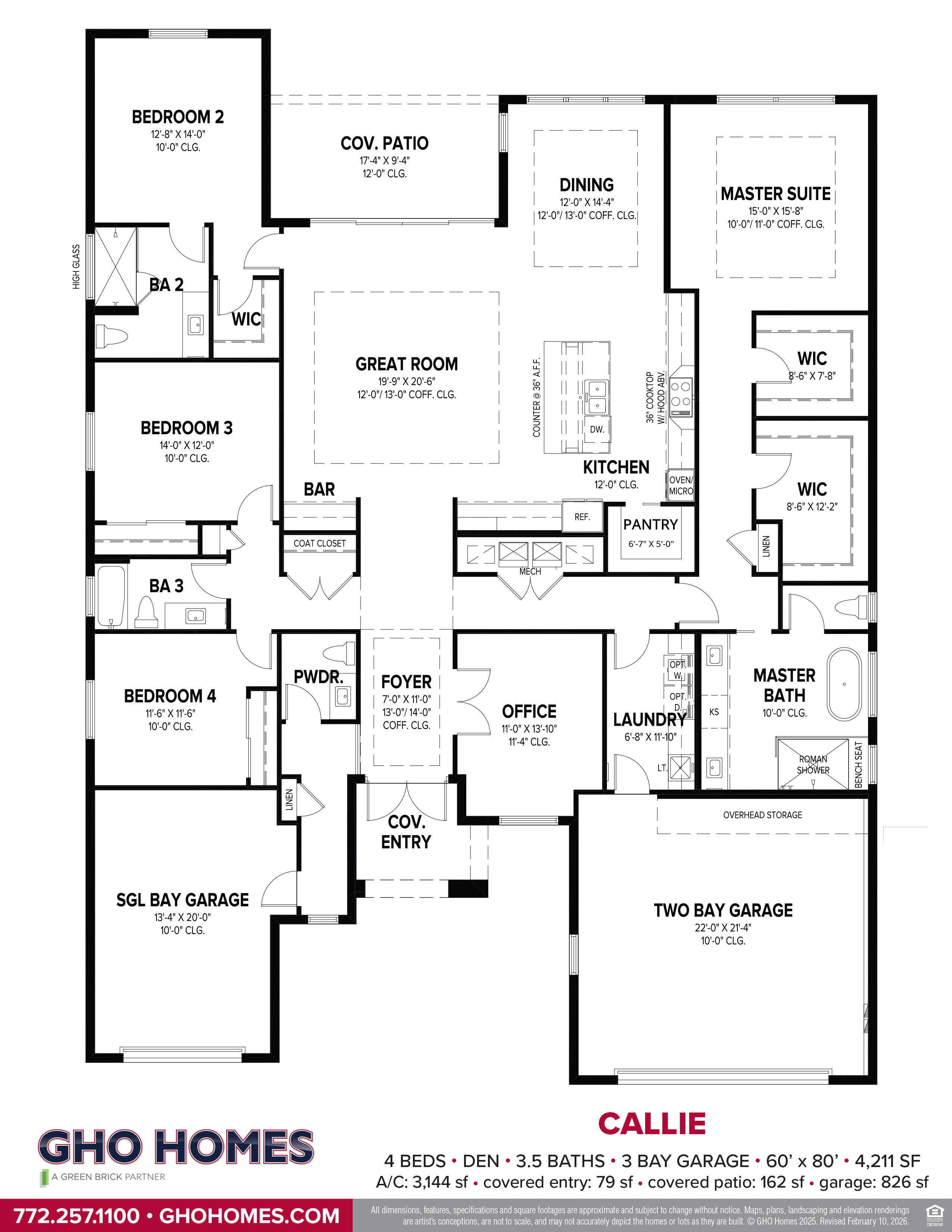 Callie Floorplan