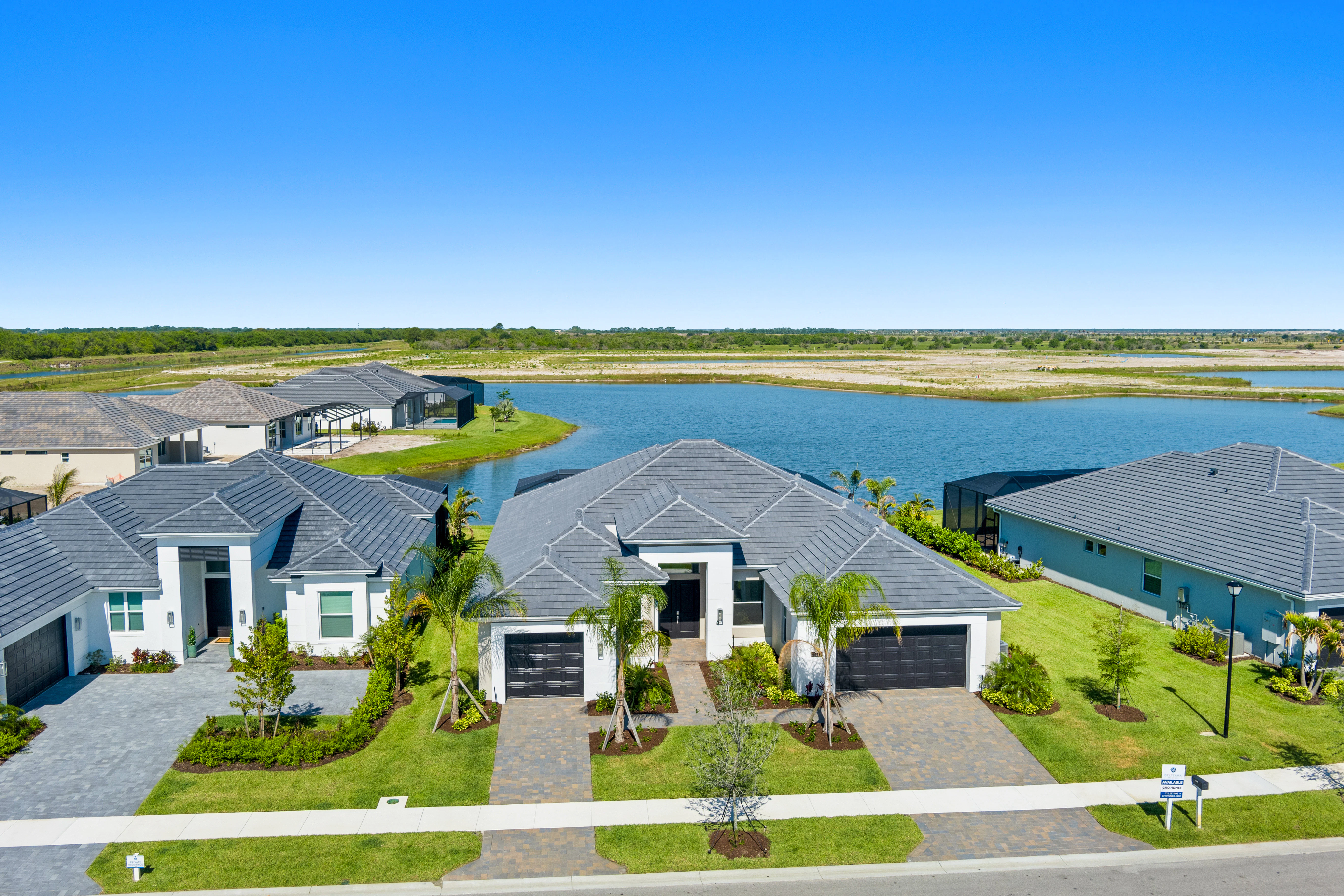 Front Elevation Drone | 14322 SW Belterra Drive