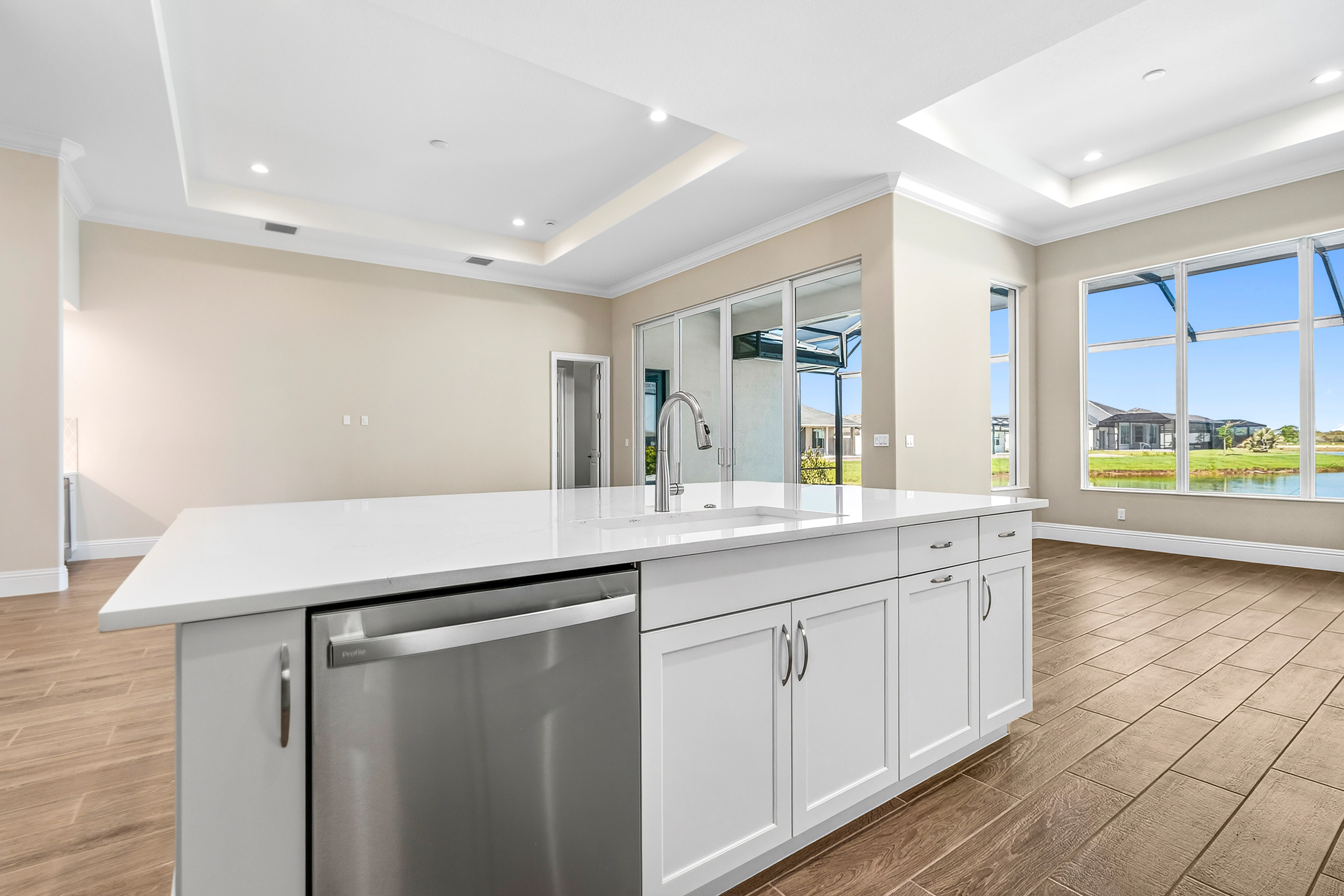 Kitchen to Great Room and Dining | 14322 SW Belterra Drive