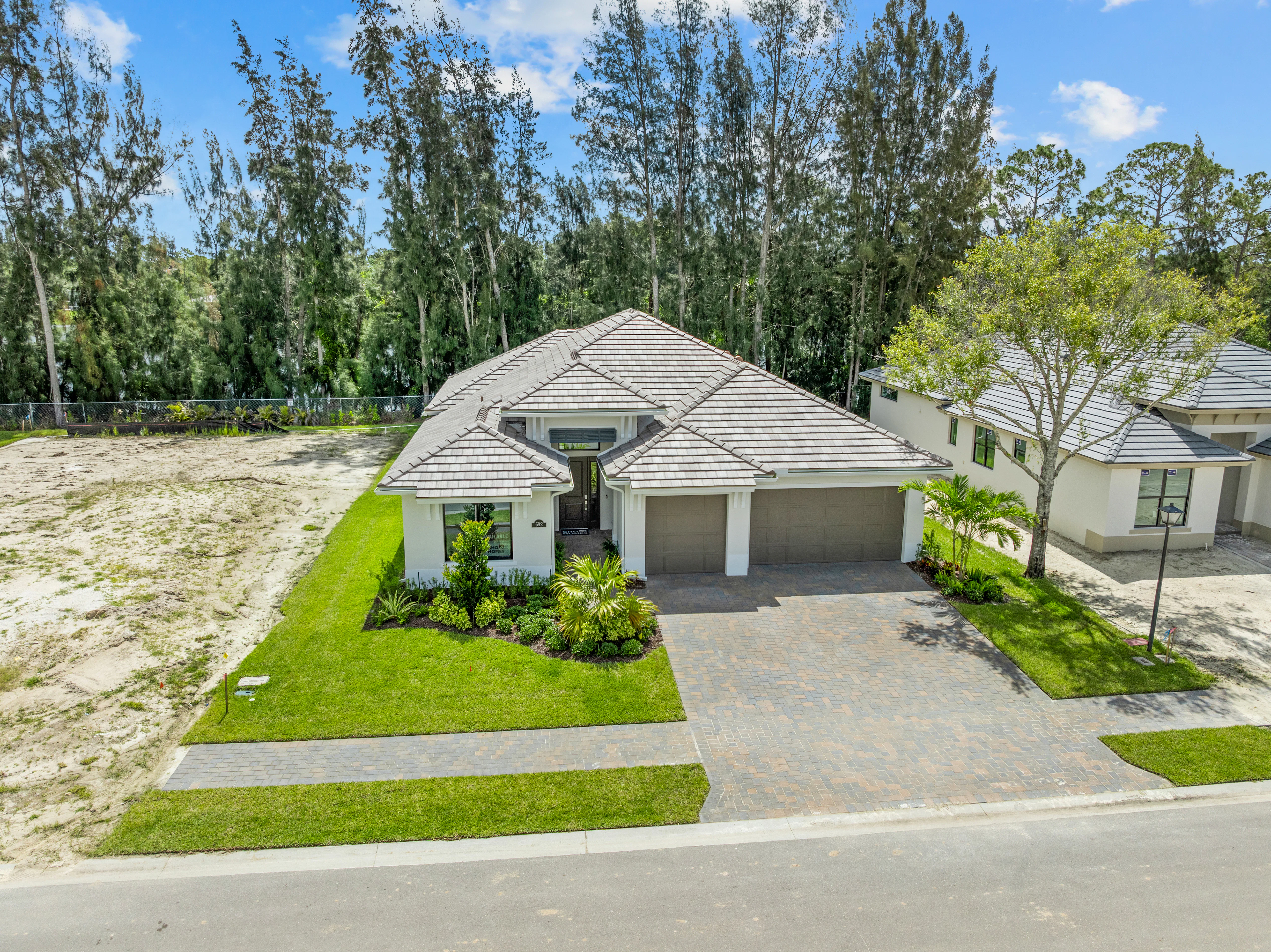 Front Elevation Aerial | 692 Ravens Landing Drive