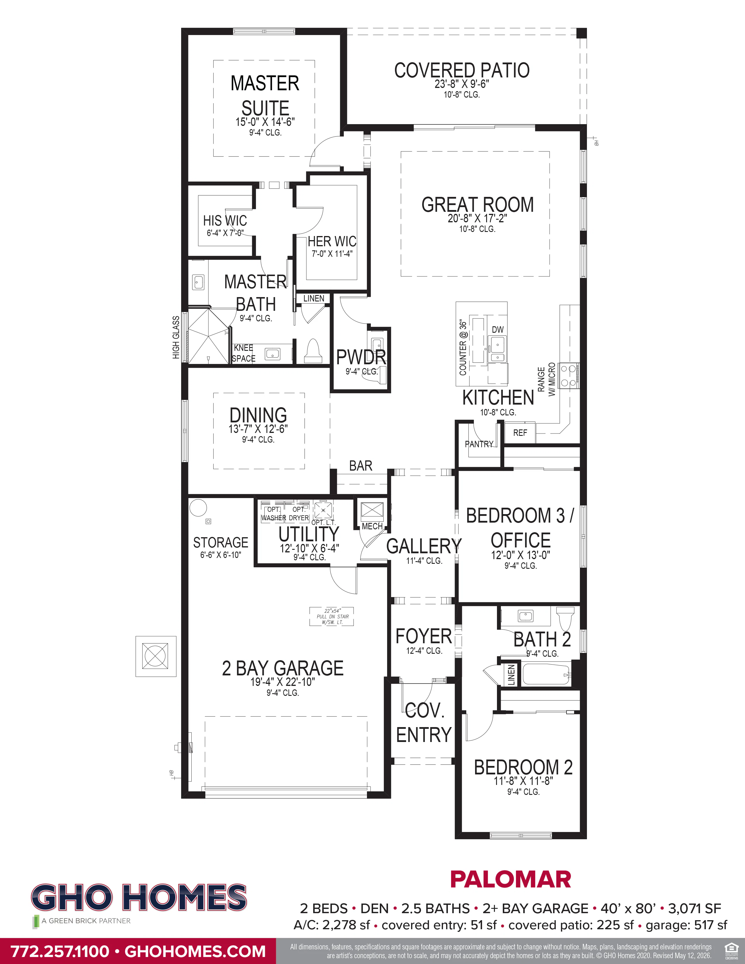 Palomar Floorplan