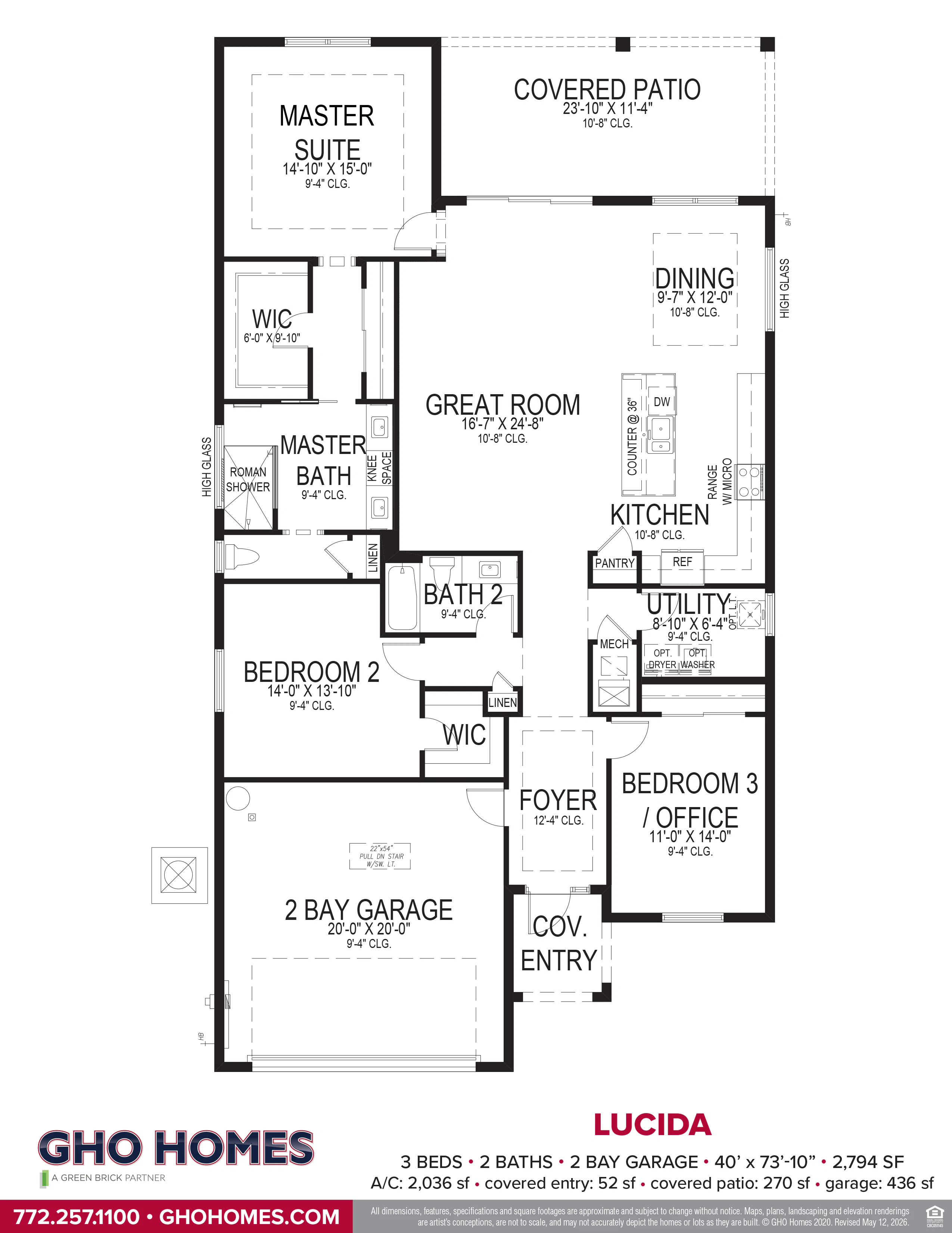 Lucida Floorplan