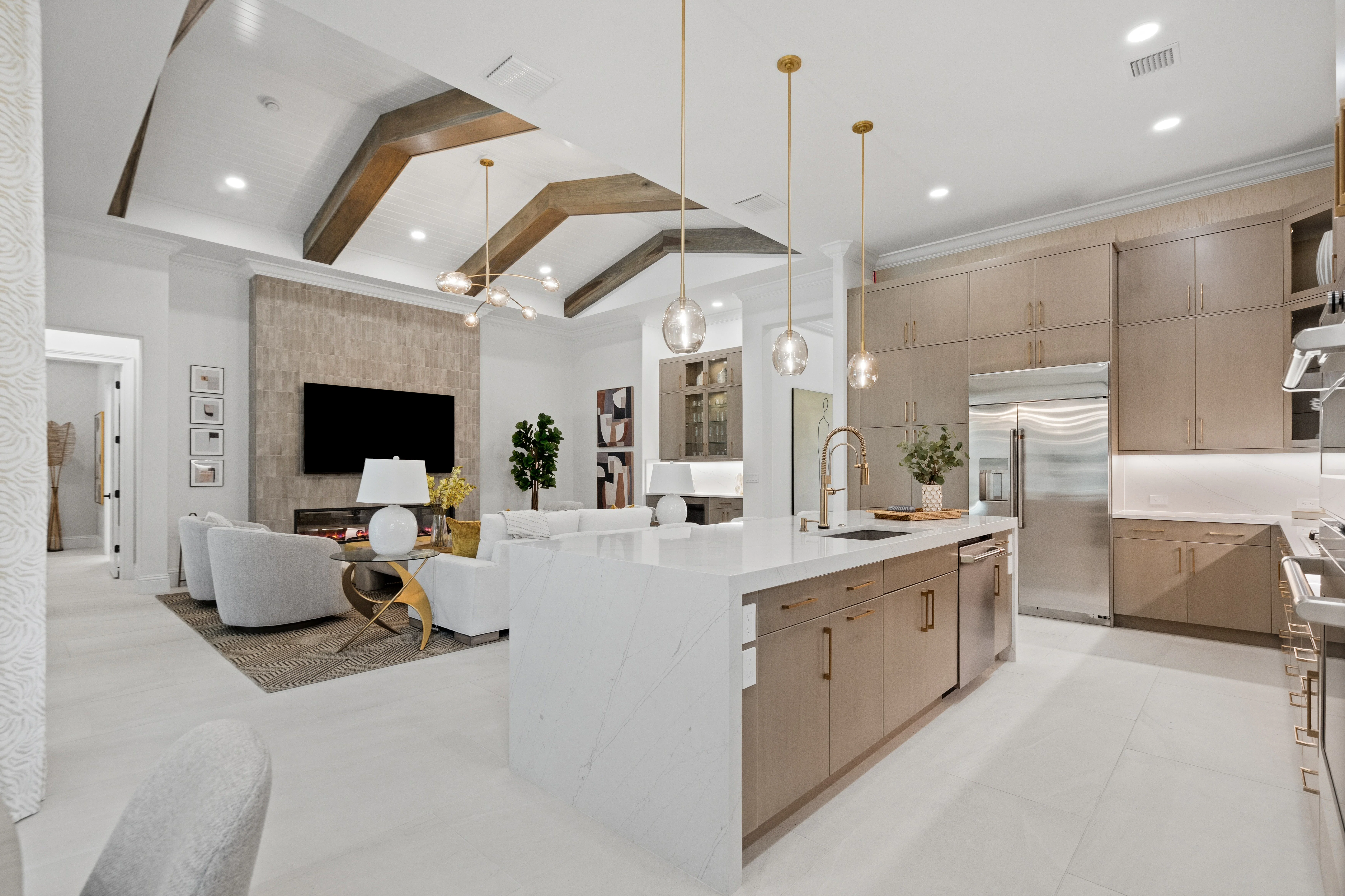 Kitchen to Great Room | 9241 Seaglass Ct