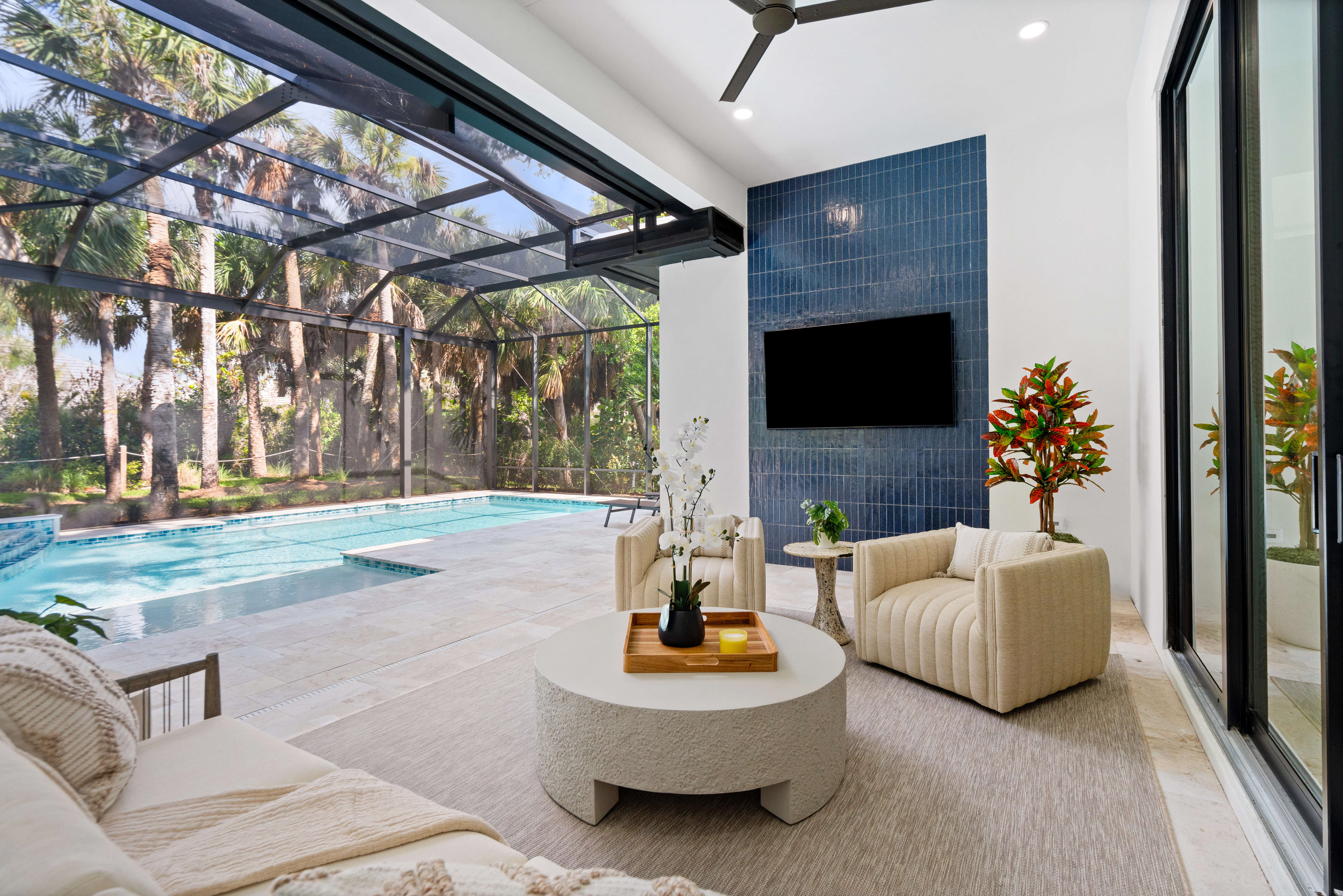 Lanai to Pool | 9241 Seaglass Ct