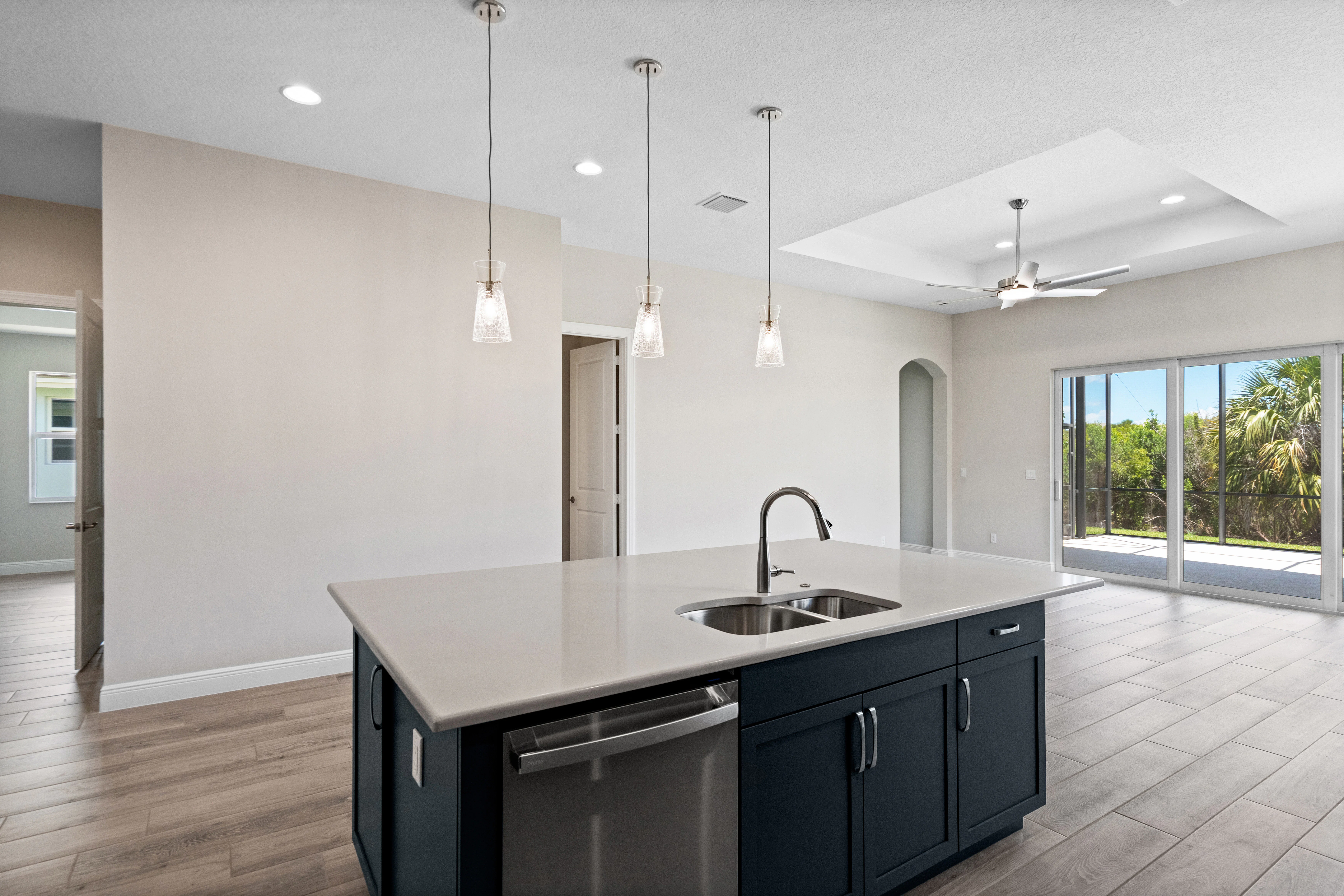 Kitchen and Great Room | 12501 SW Sunrise Lake Terrace